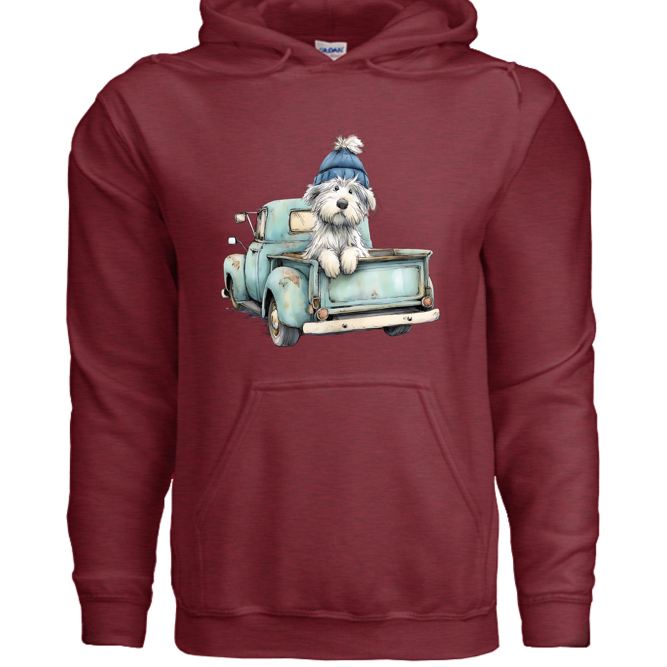 Truck Life Dog Hoodie - Country Dog Lover Sweatshirt