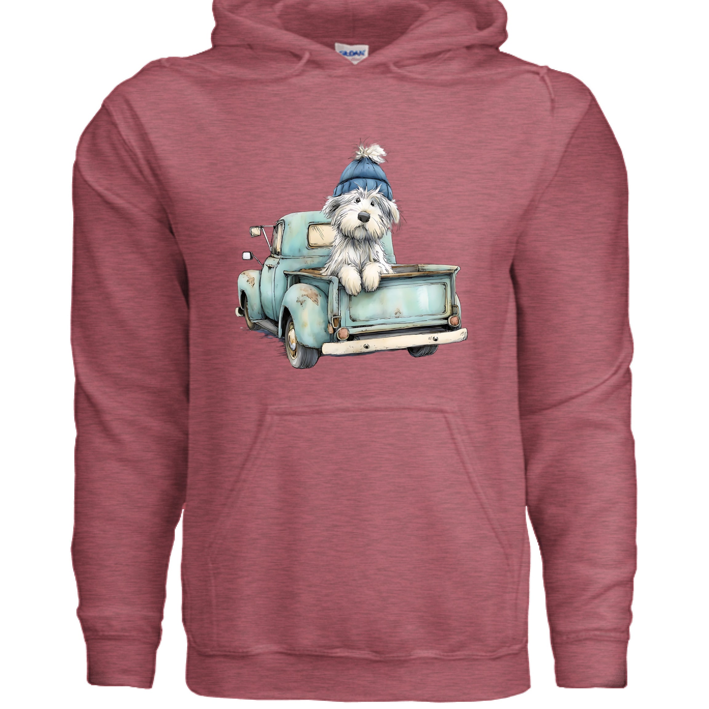 Truck Life Dog Hoodie - Country Dog Lover Sweatshirt