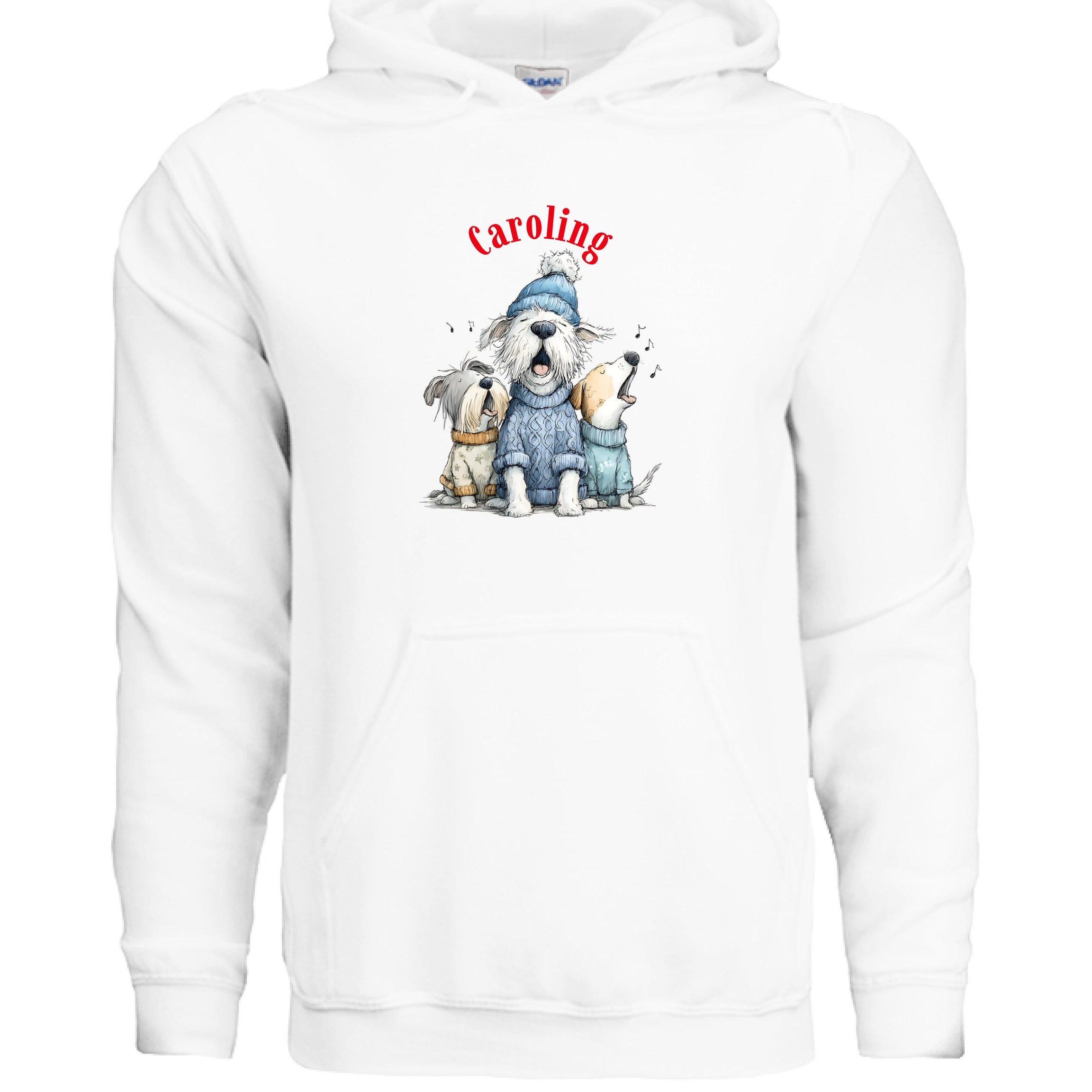 Whimsy Carol Hoodie - Festive Christmas Sweatshirt