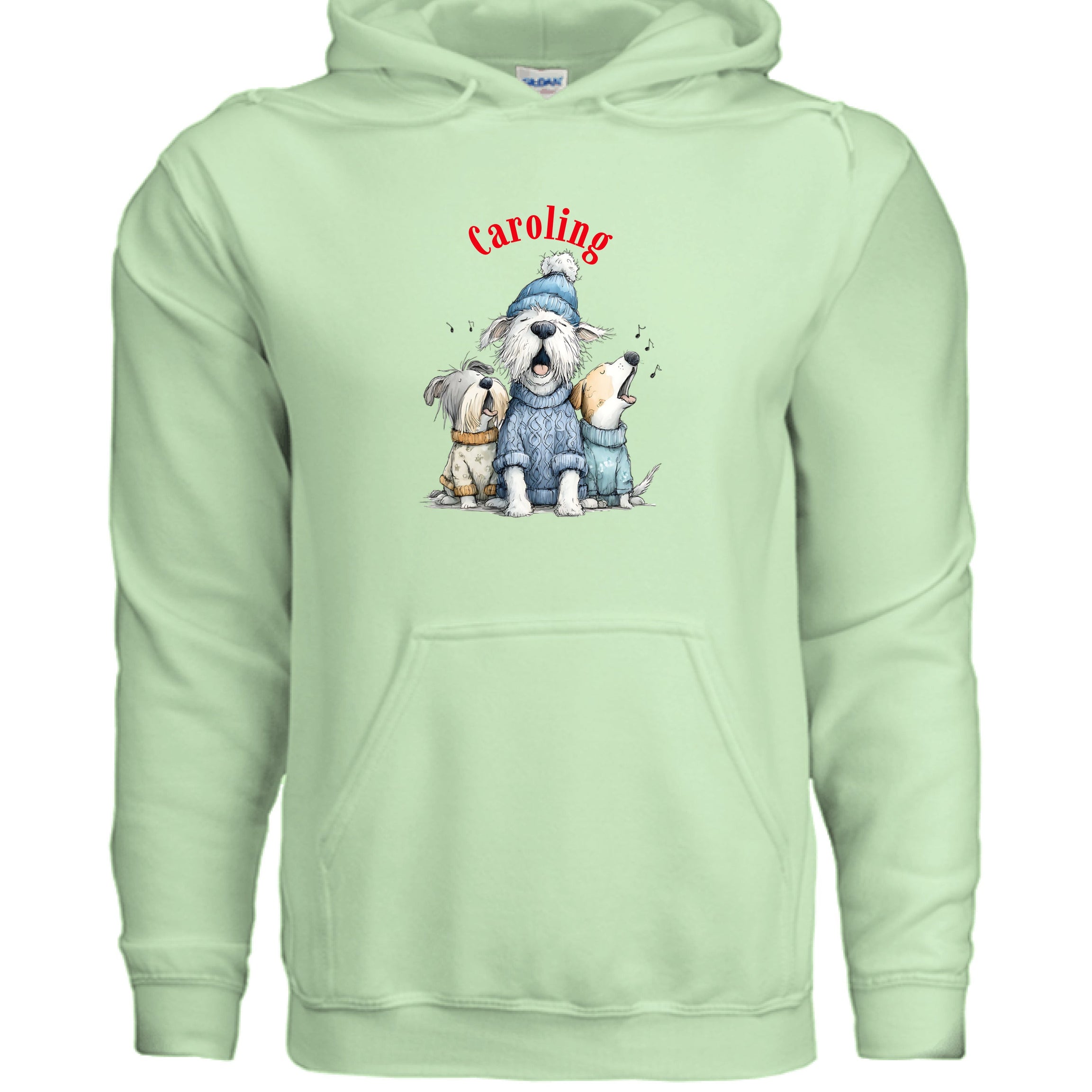 Whimsy Carol Hoodie - Festive Christmas Sweatshirt