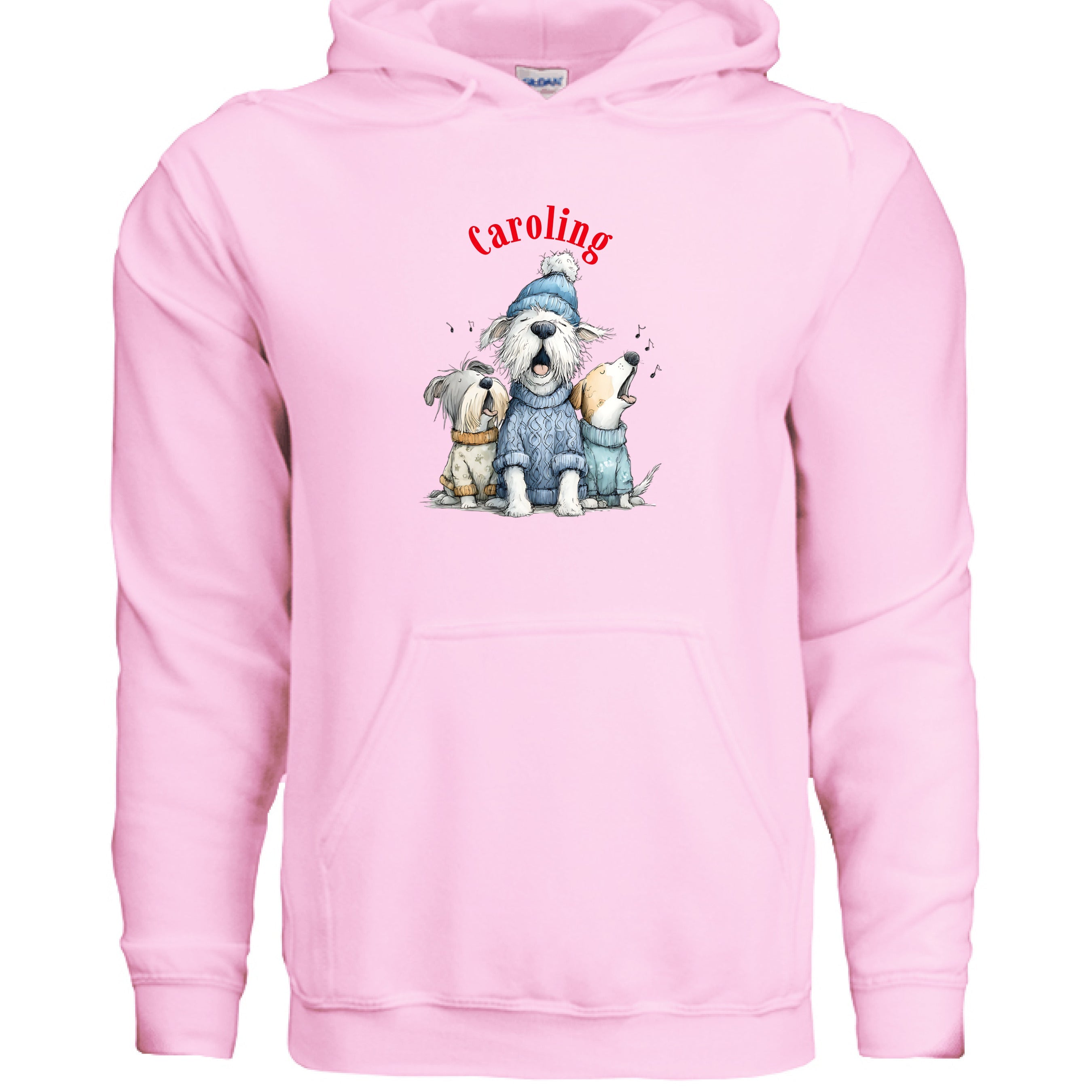 Whimsy Carol Hoodie - Festive Christmas Sweatshirt