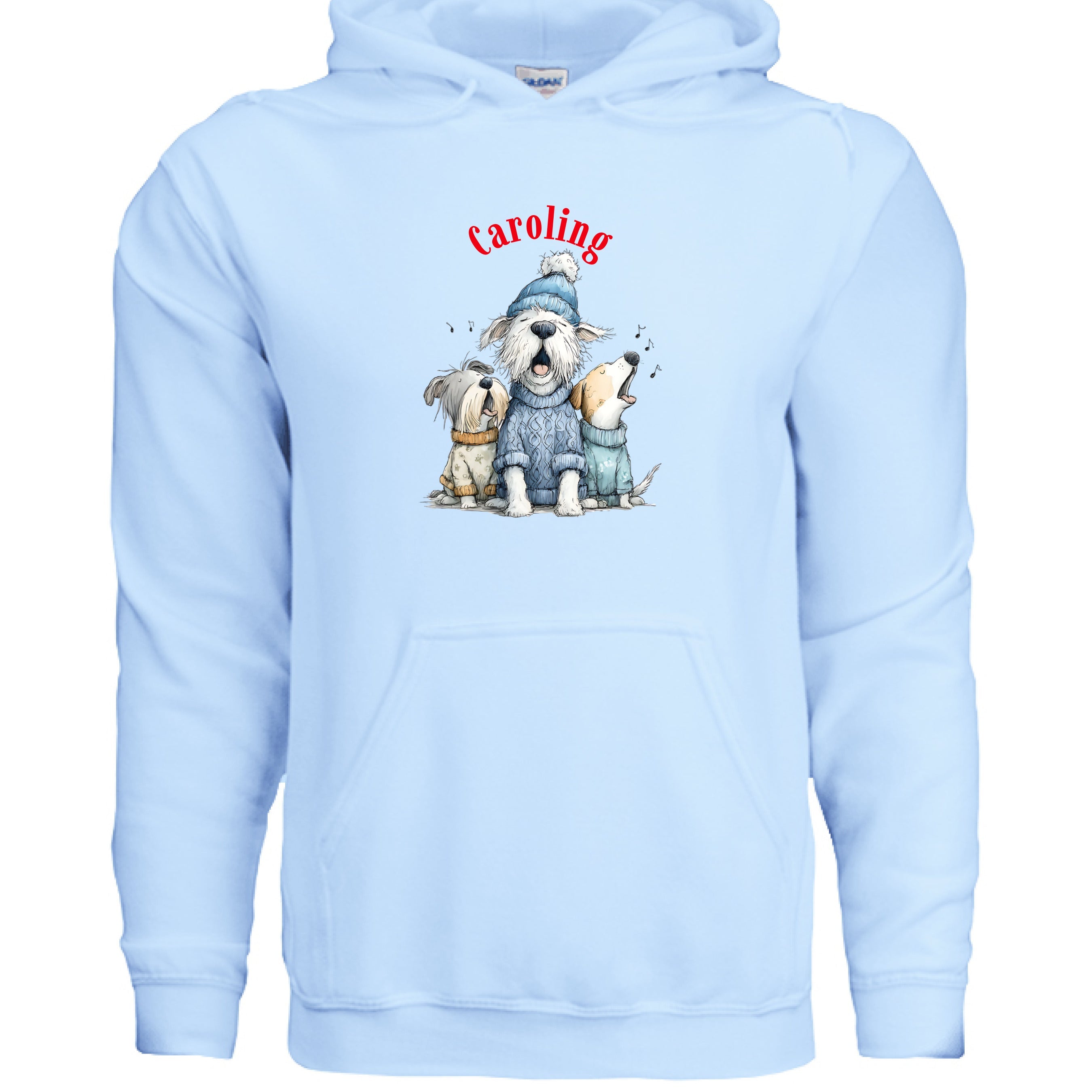 Whimsy Carol Hoodie - Festive Christmas Sweatshirt