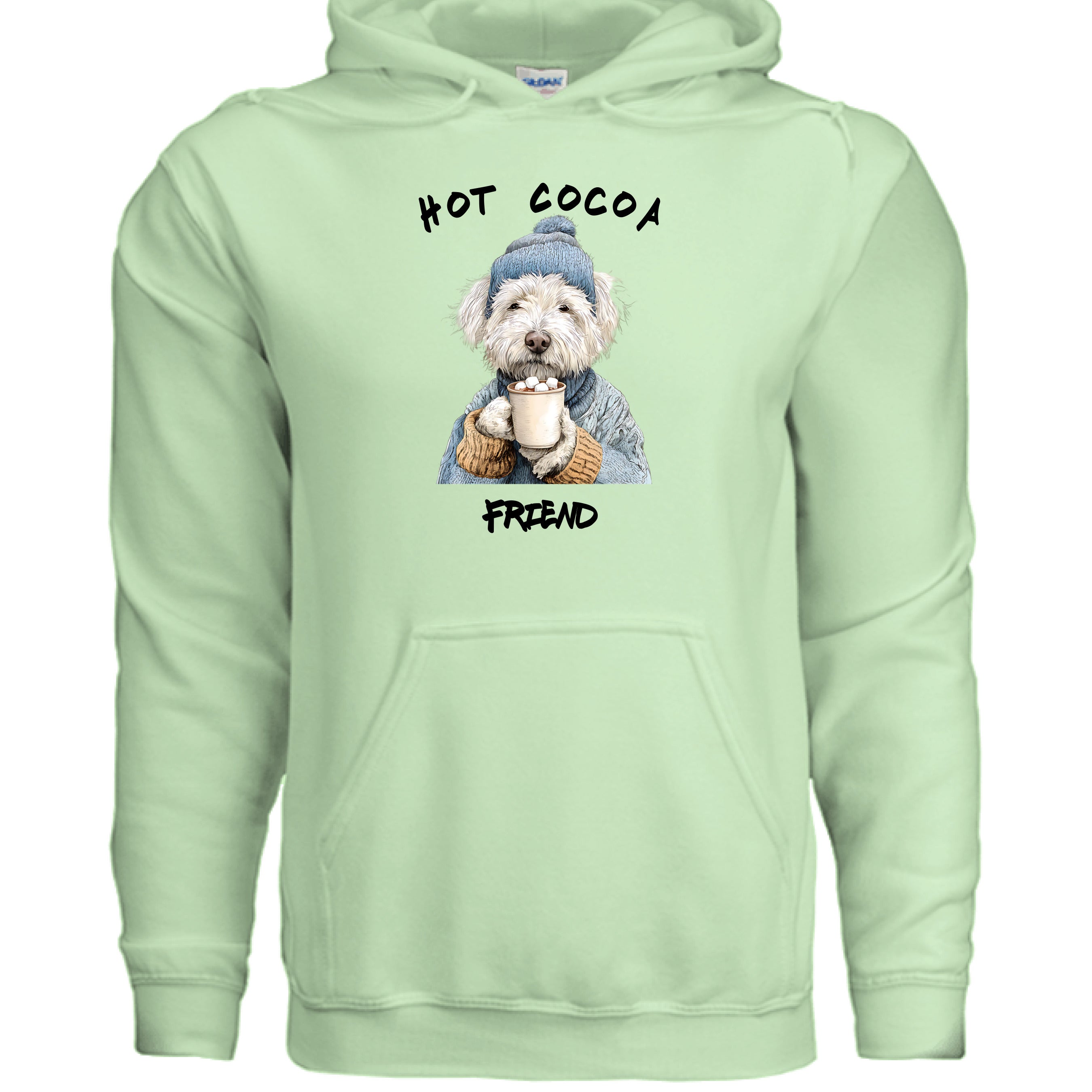 Hot Cocoa Hoodie - Cozy Winter Pet Lover Sweatshirt