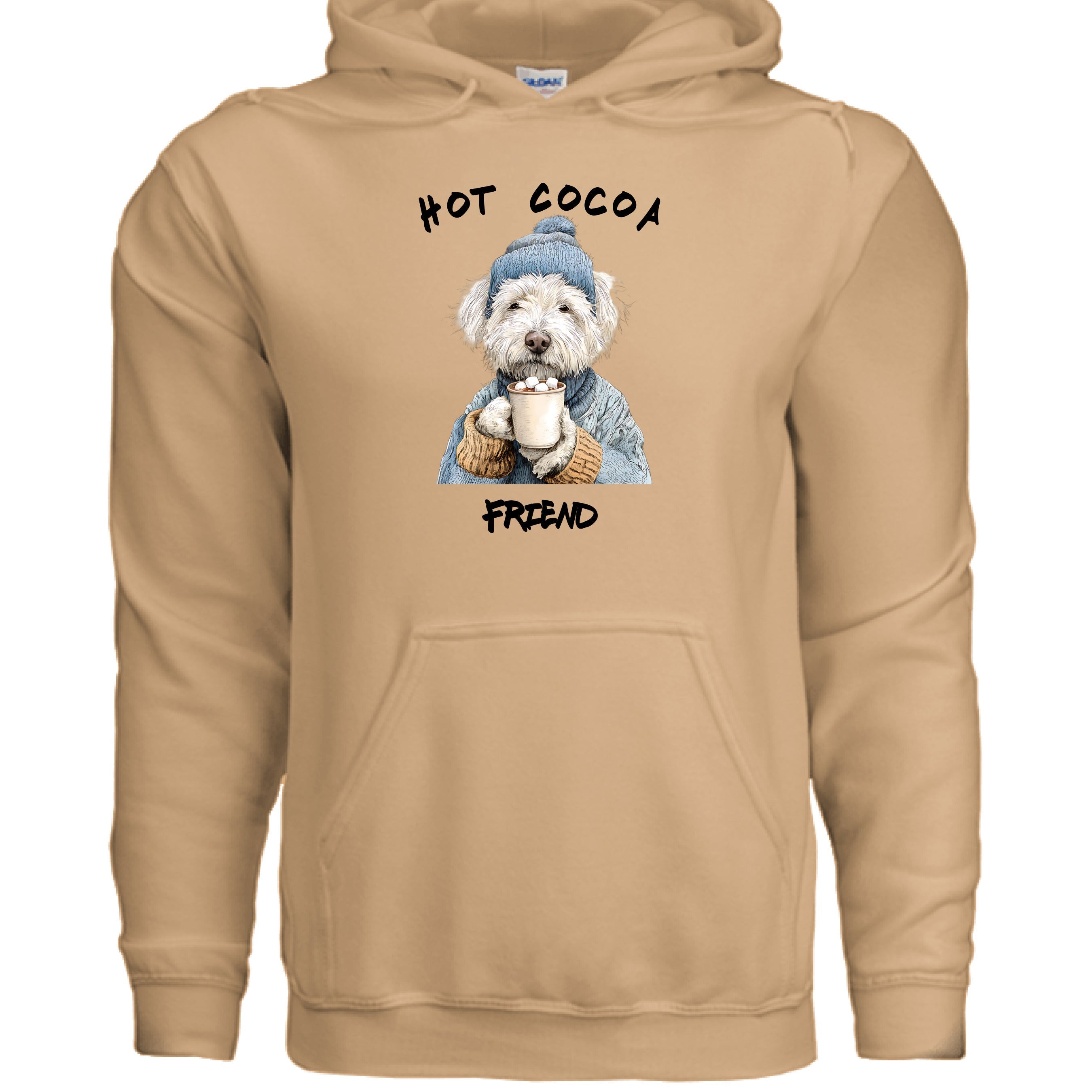 Hot Cocoa Hoodie - Cozy Winter Pet Lover Sweatshirt