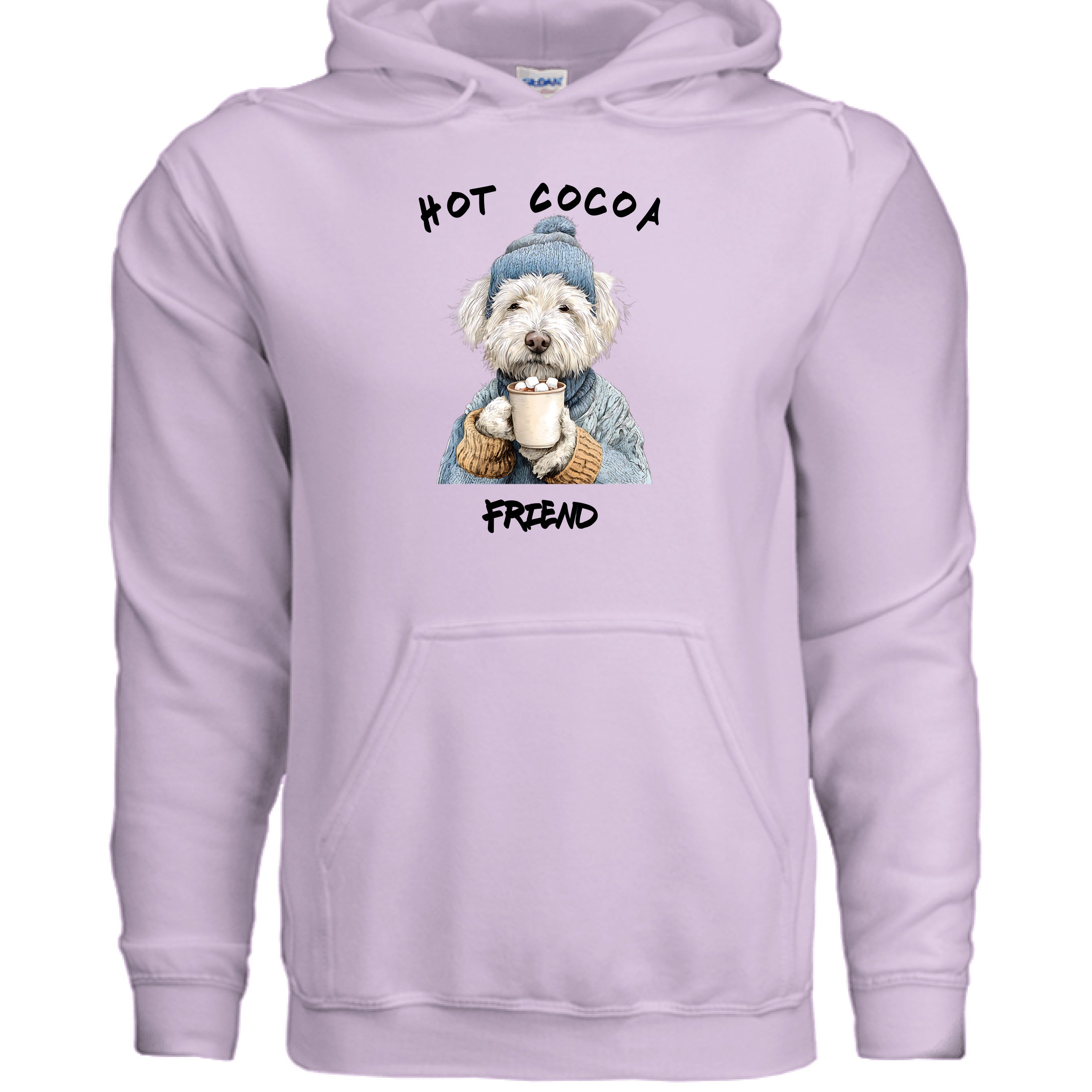 Hot Cocoa Hoodie - Cozy Winter Pet Lover Sweatshirt