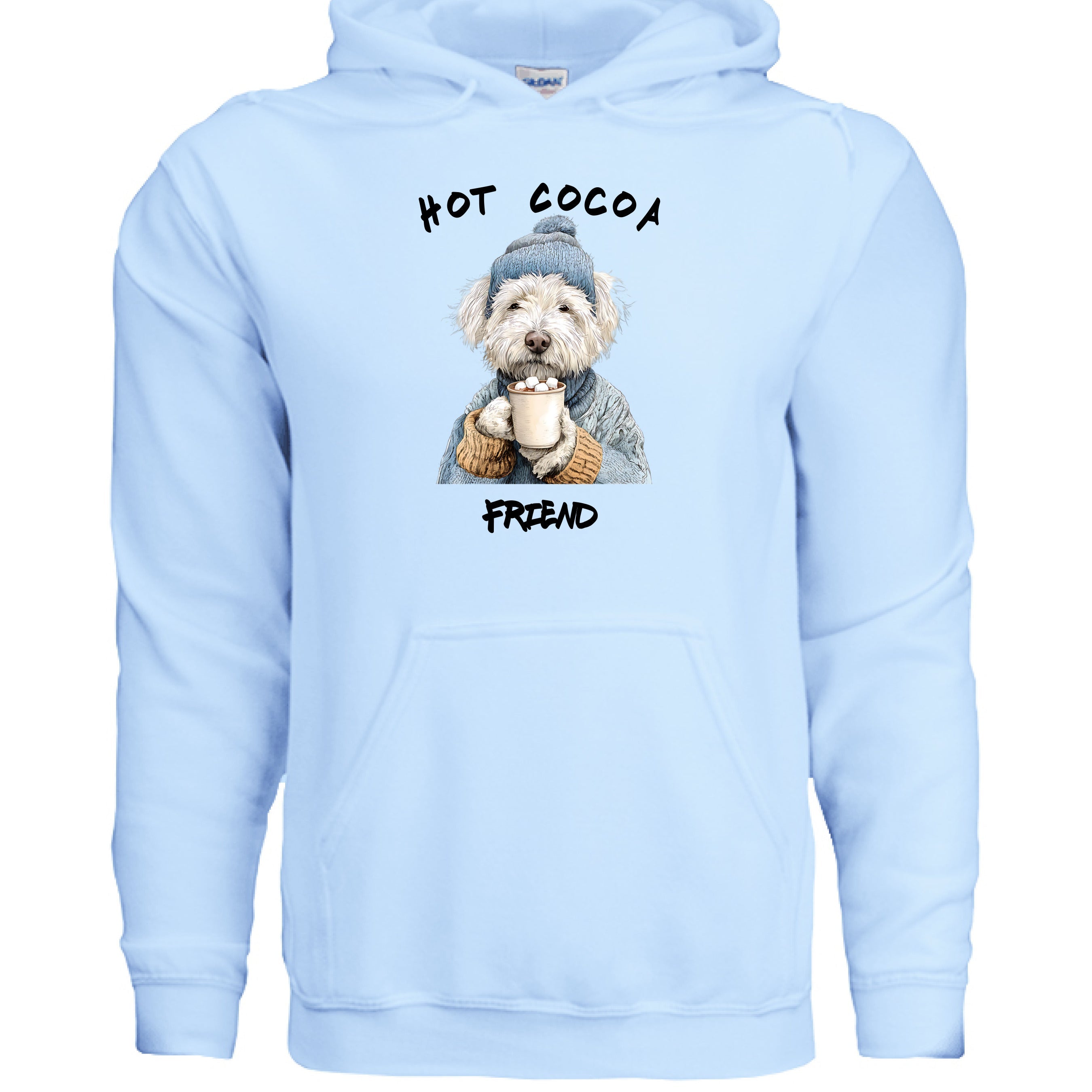Hot Cocoa Hoodie - Cozy Winter Pet Lover Sweatshirt