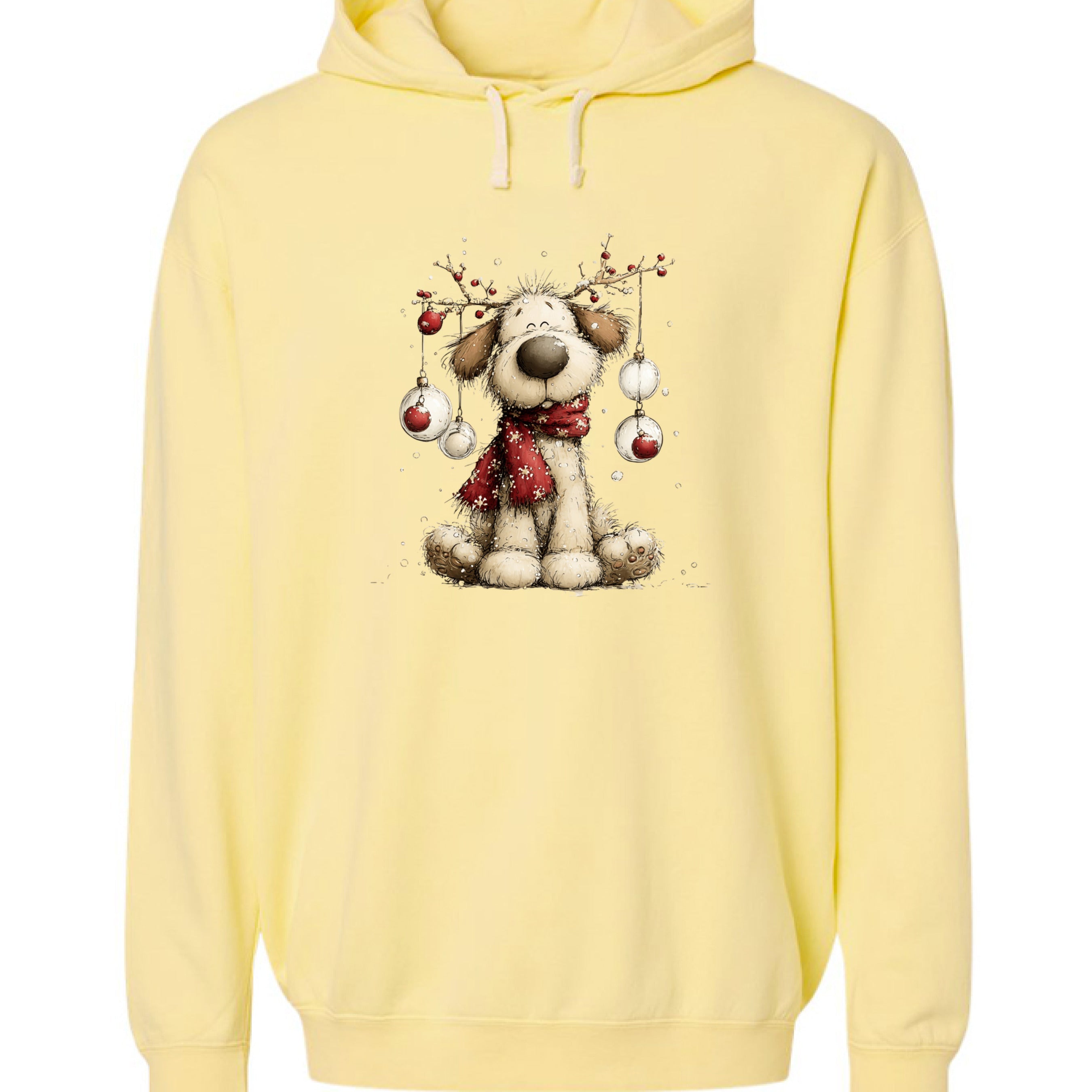 Decorated Whimsy Pup - Comfort Colors Dog Lover Sweatshirt