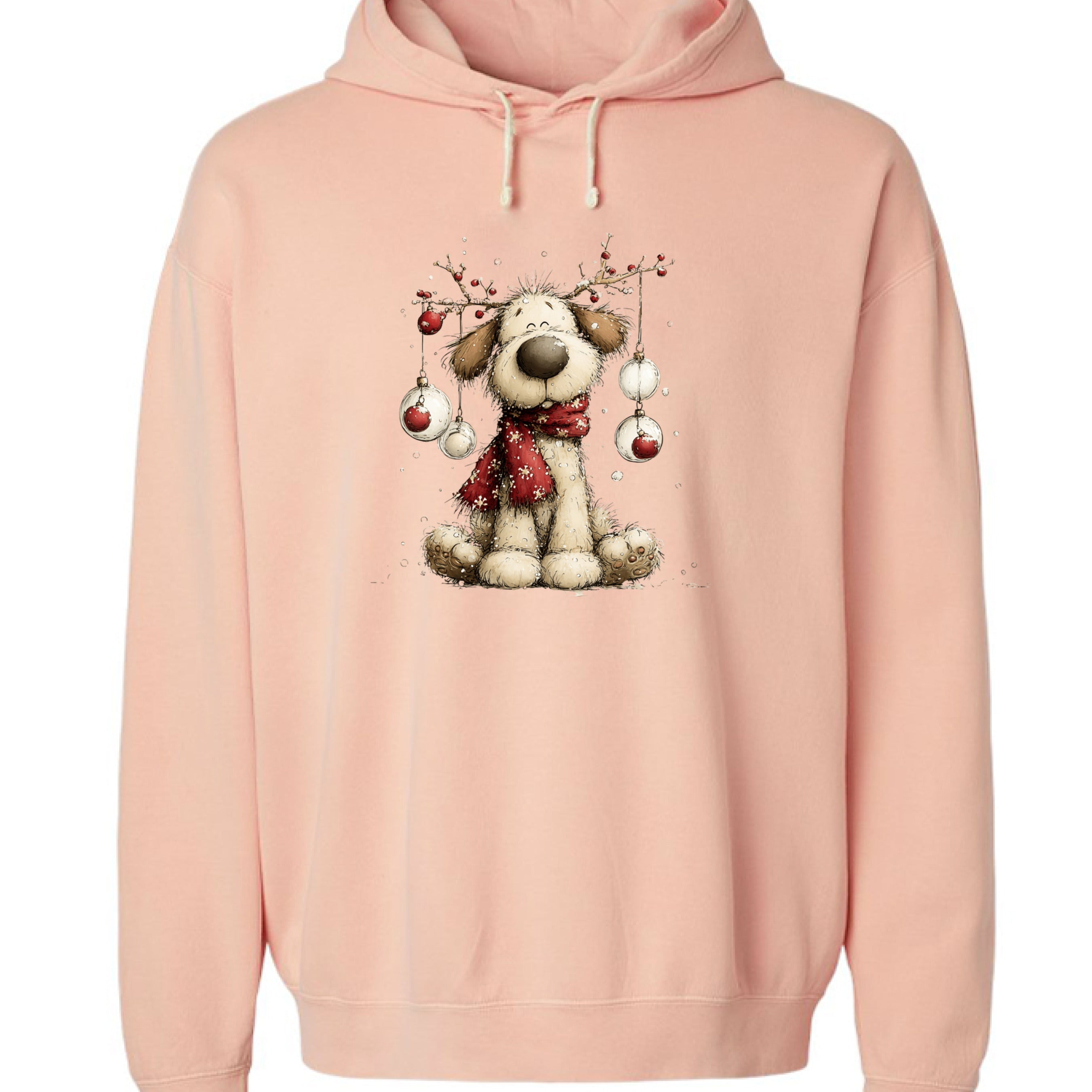 Decorated Whimsy Pup - Comfort Colors Dog Lover Sweatshirt