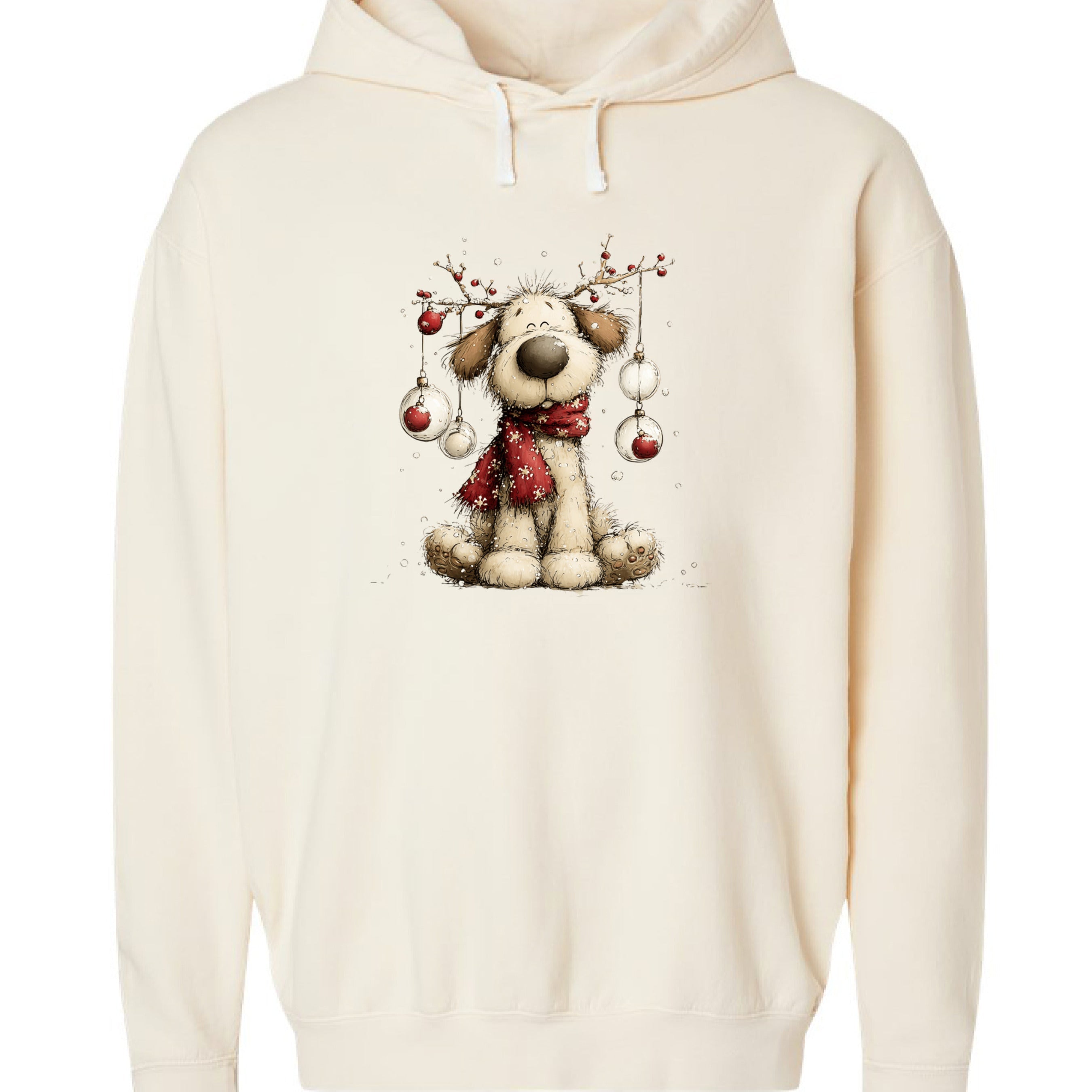 Decorated Whimsy Pup - Comfort Colors Dog Lover Sweatshirt