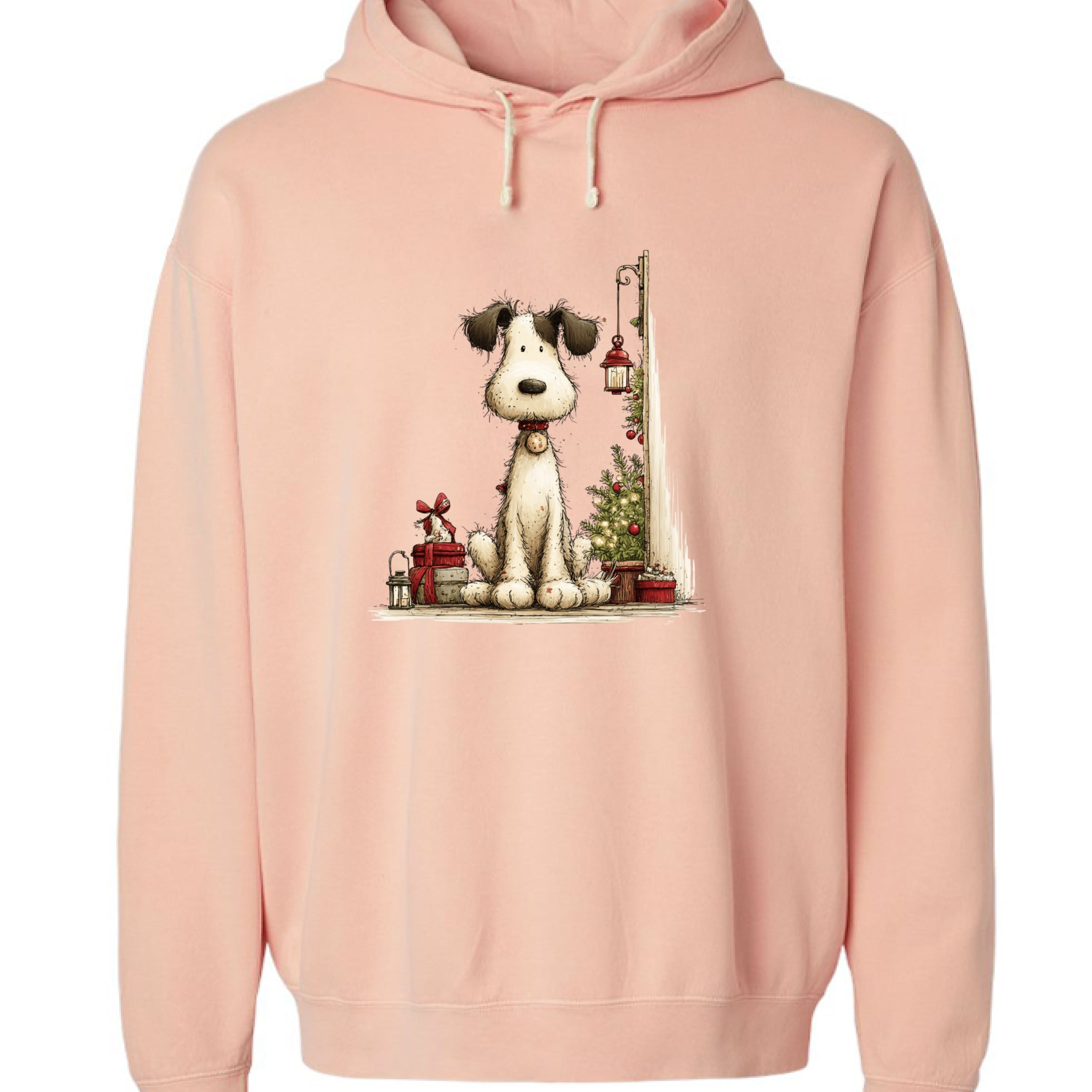 Whimsy Holiday Scene - Comfort Colors Festive Sweatshirt