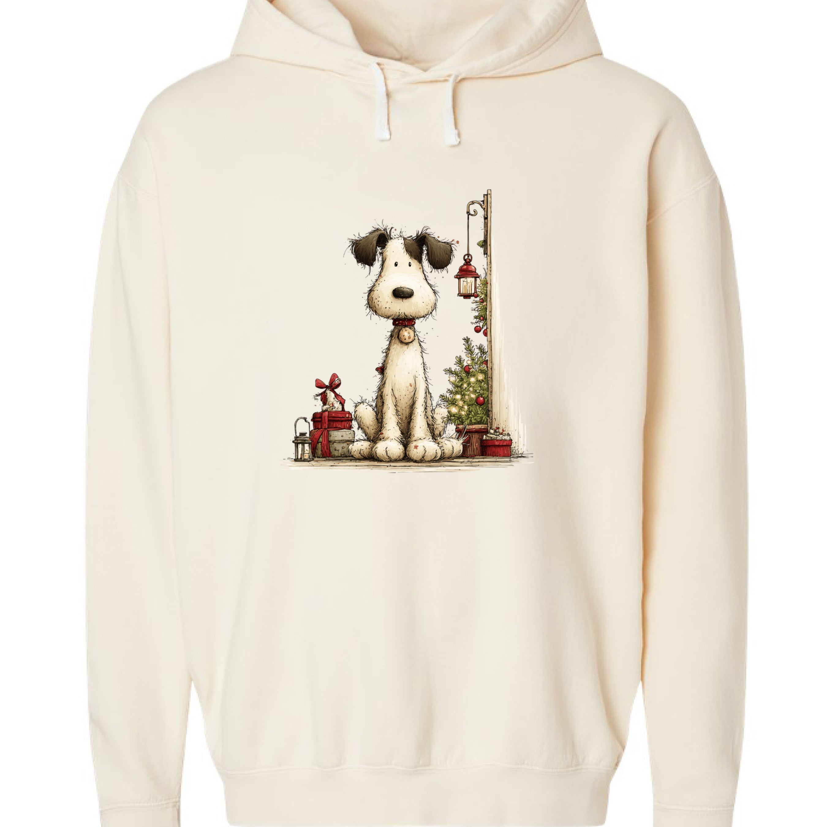 Whimsy Holiday Scene - Comfort Colors Festive Sweatshirt