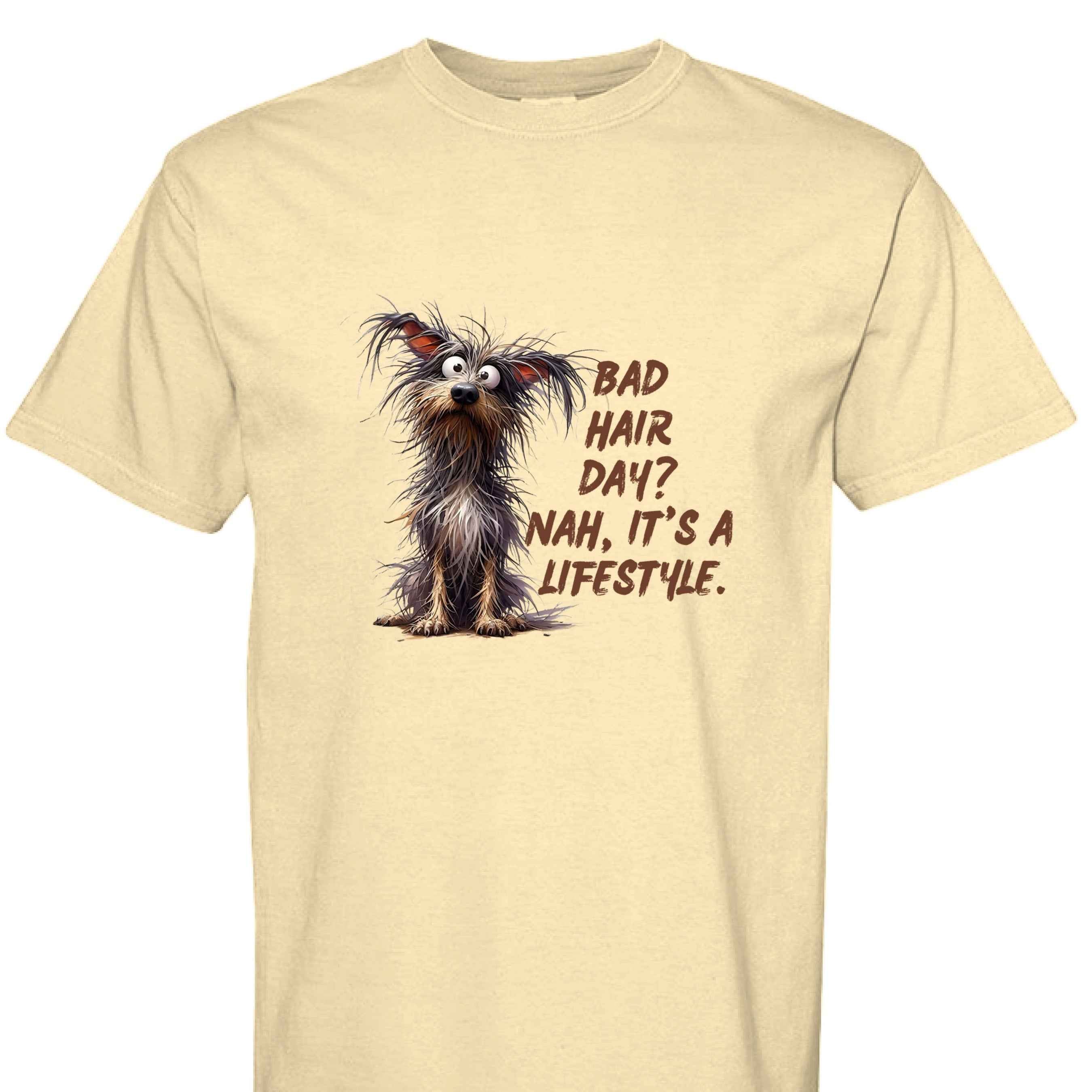 Comfort Colors T-Shirt - Bad Hair Day Lifestyle