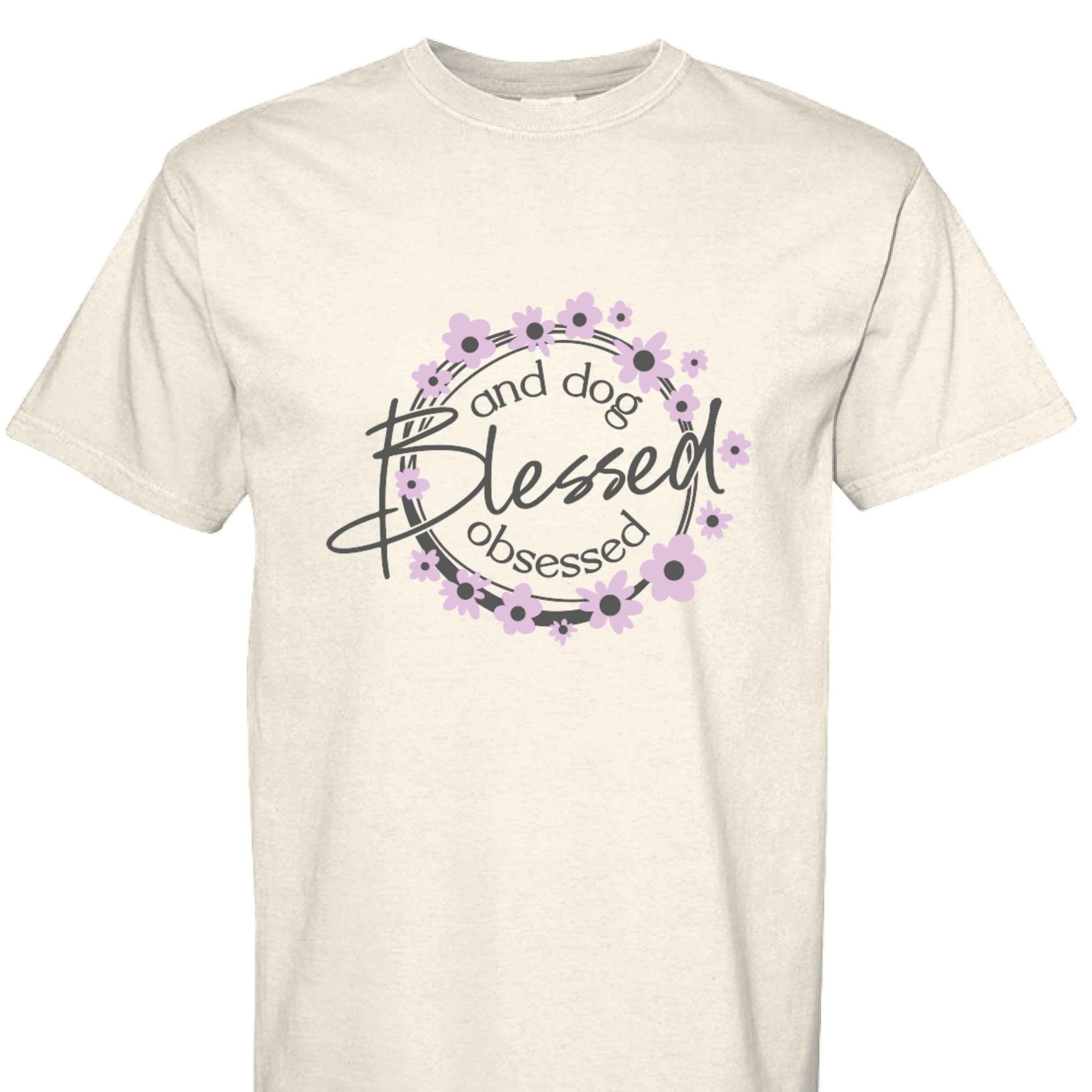 Comfort Colors T-Shirt - Blessed Dog Obsessed