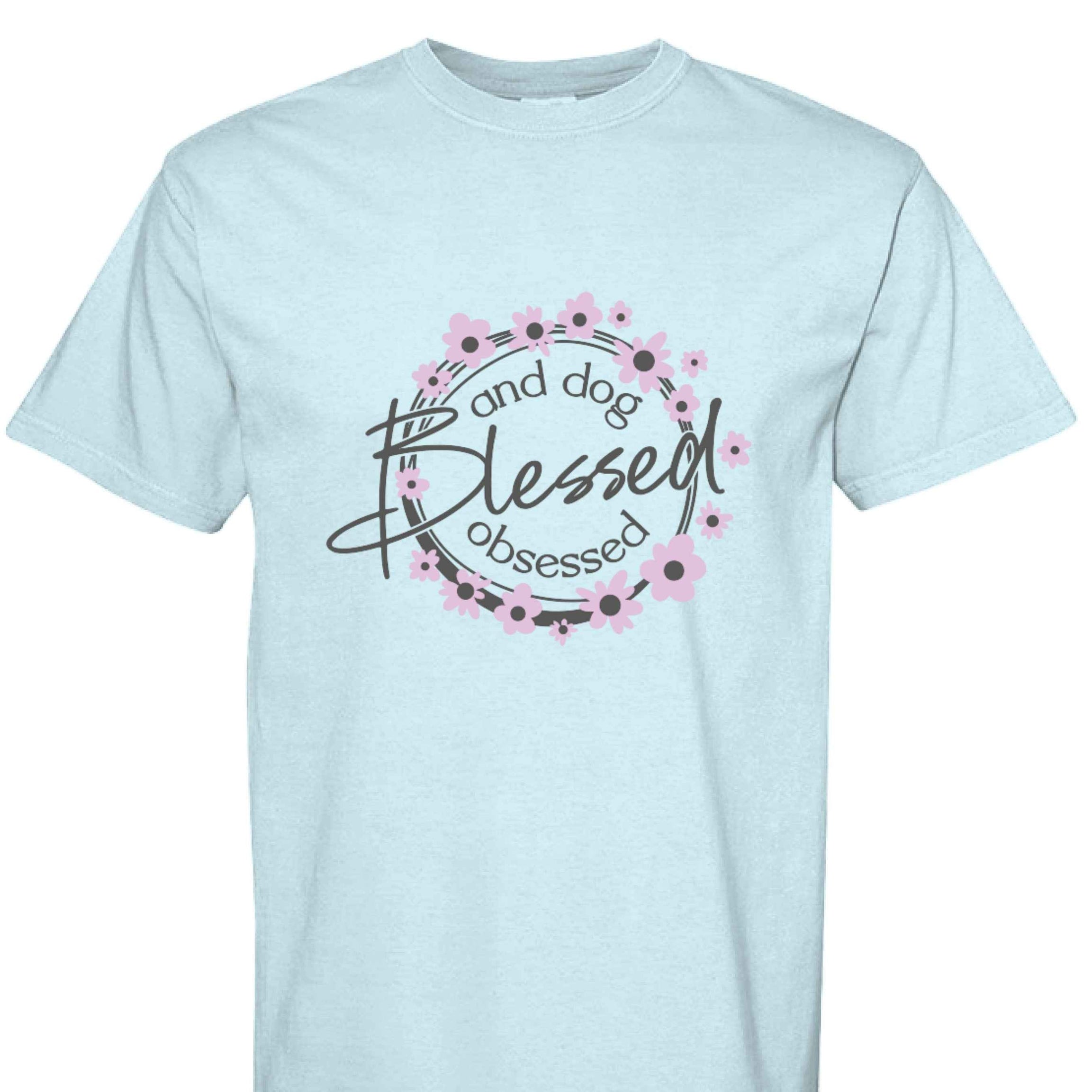 Comfort Colors T-Shirt - Blessed Dog Obsessed