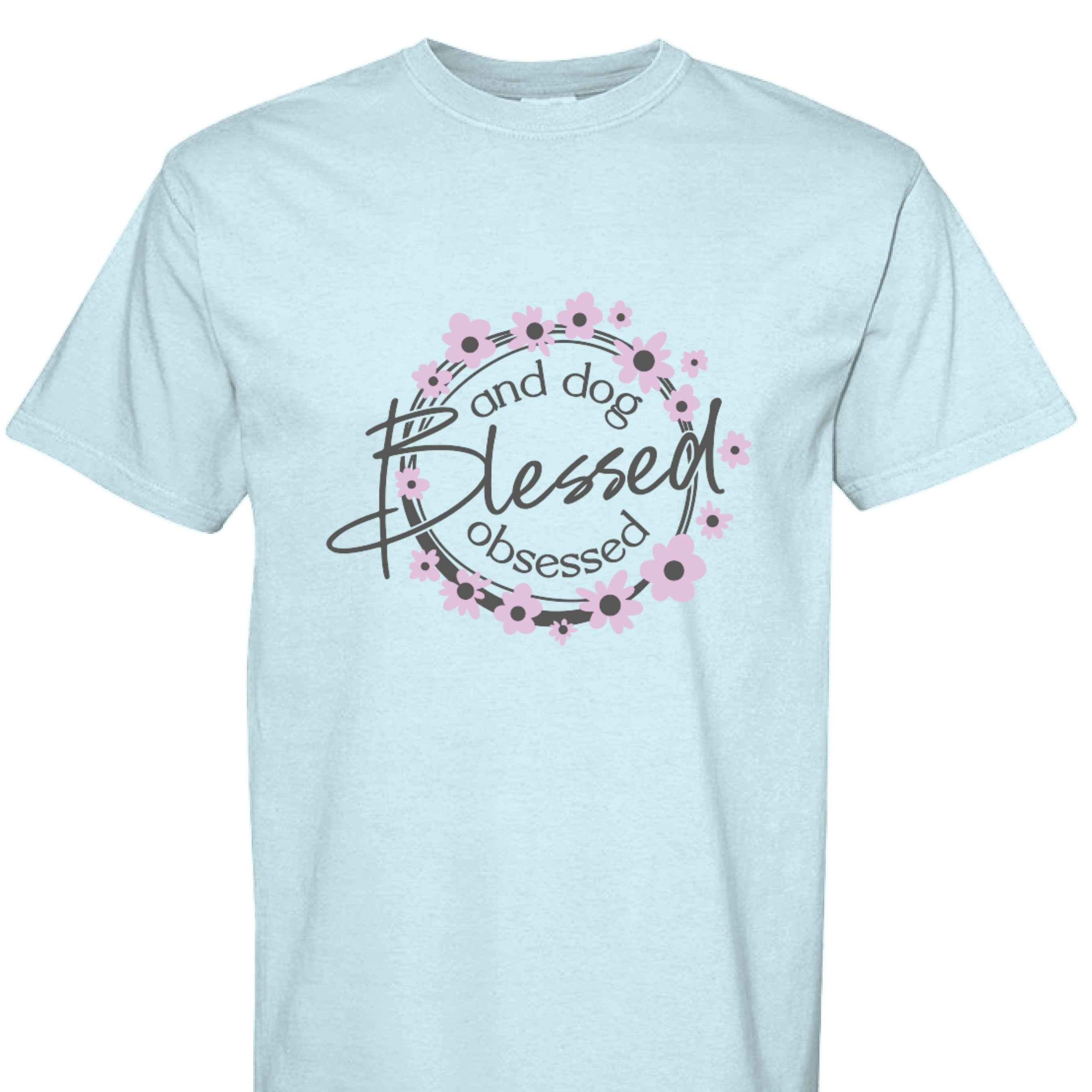 Comfort Colors T-Shirt - Blessed Dog Obsessed