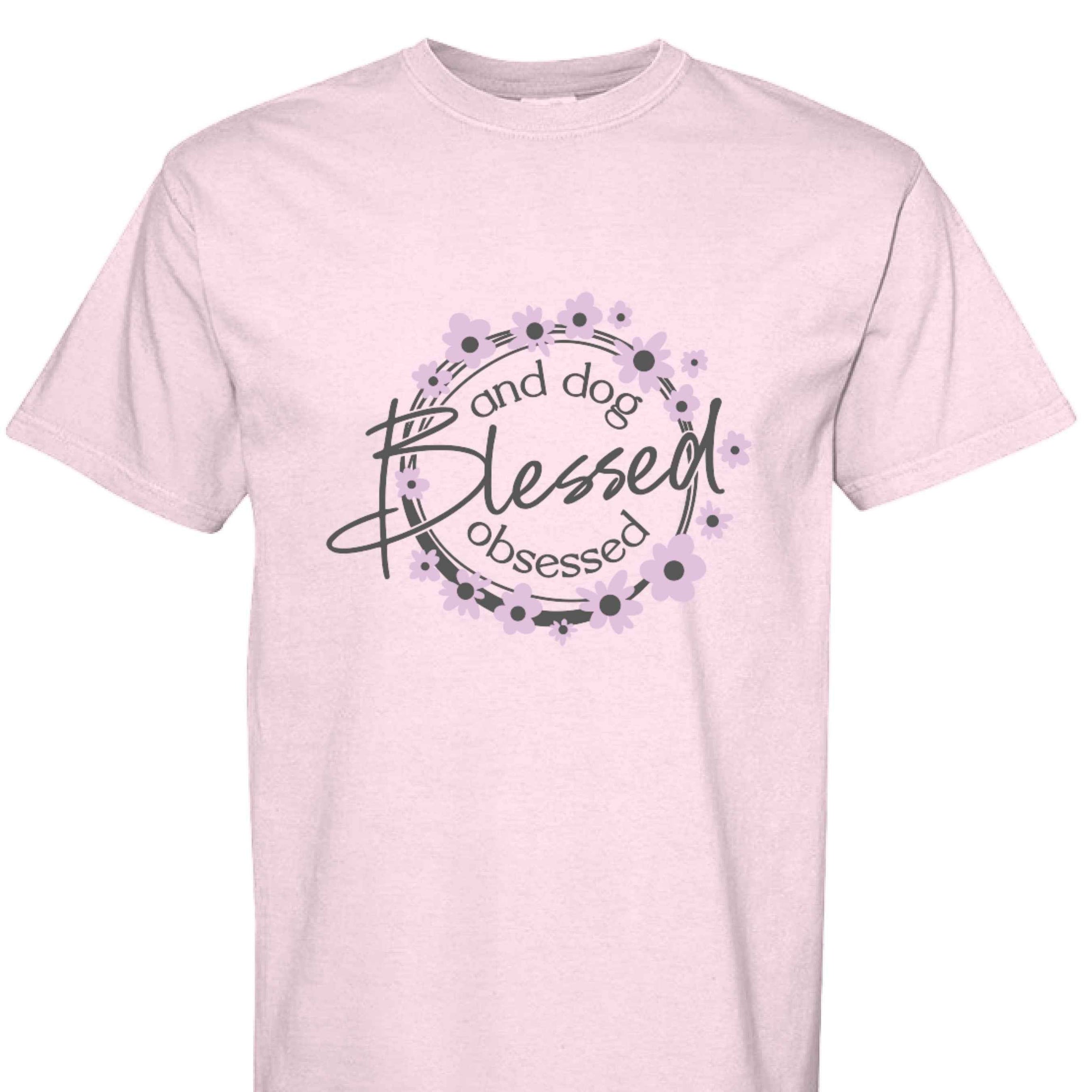 Comfort Colors T-Shirt - Blessed Dog Obsessed
