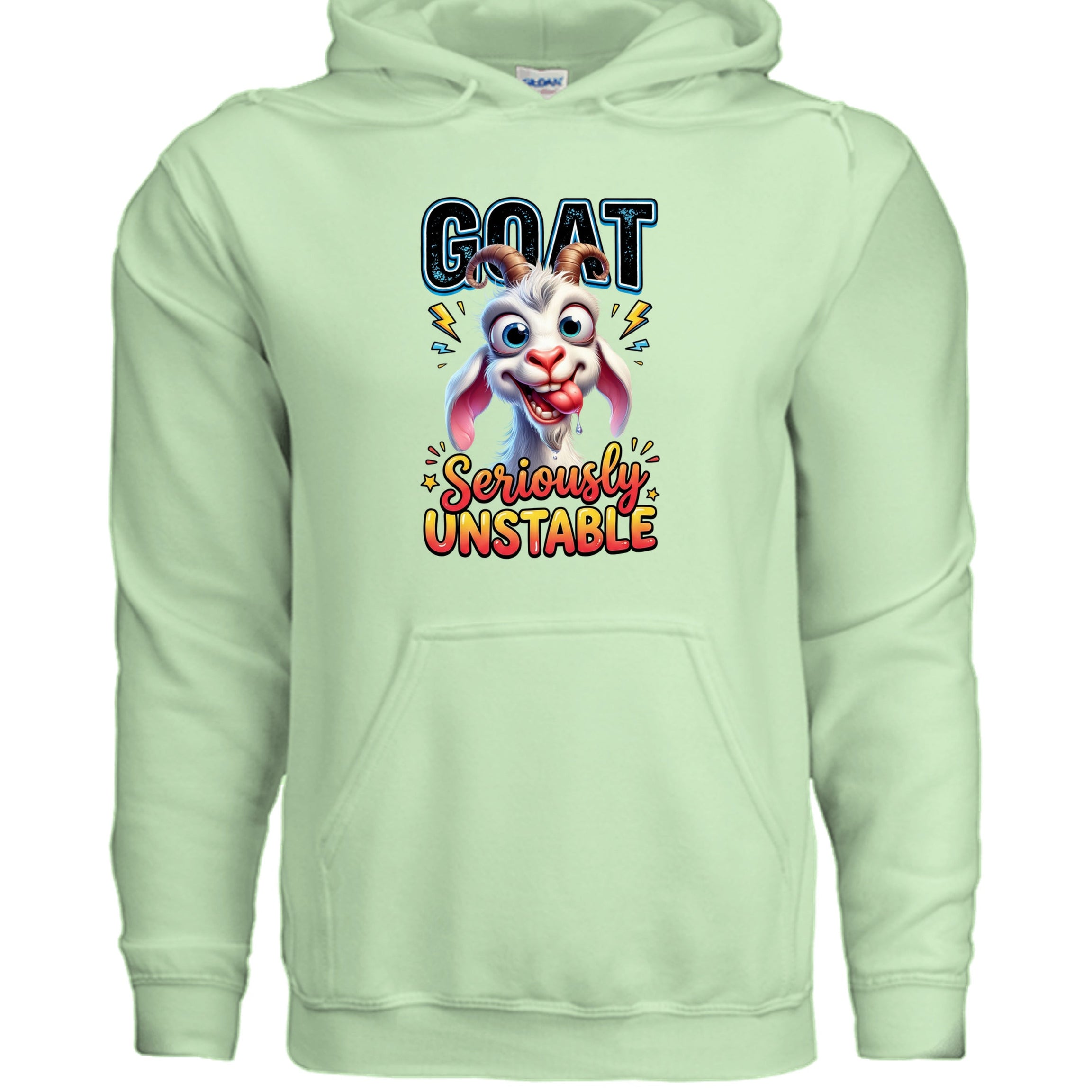 Seriously Unstable Goat Hoodie - Funny Animal Lover Gift