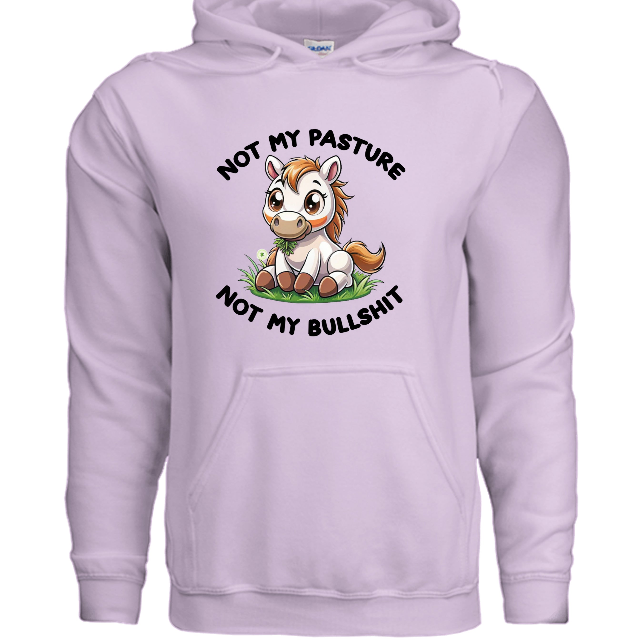 Not My Pasture Funny Pet Lover Hoodie - Unisex Sweatshirt