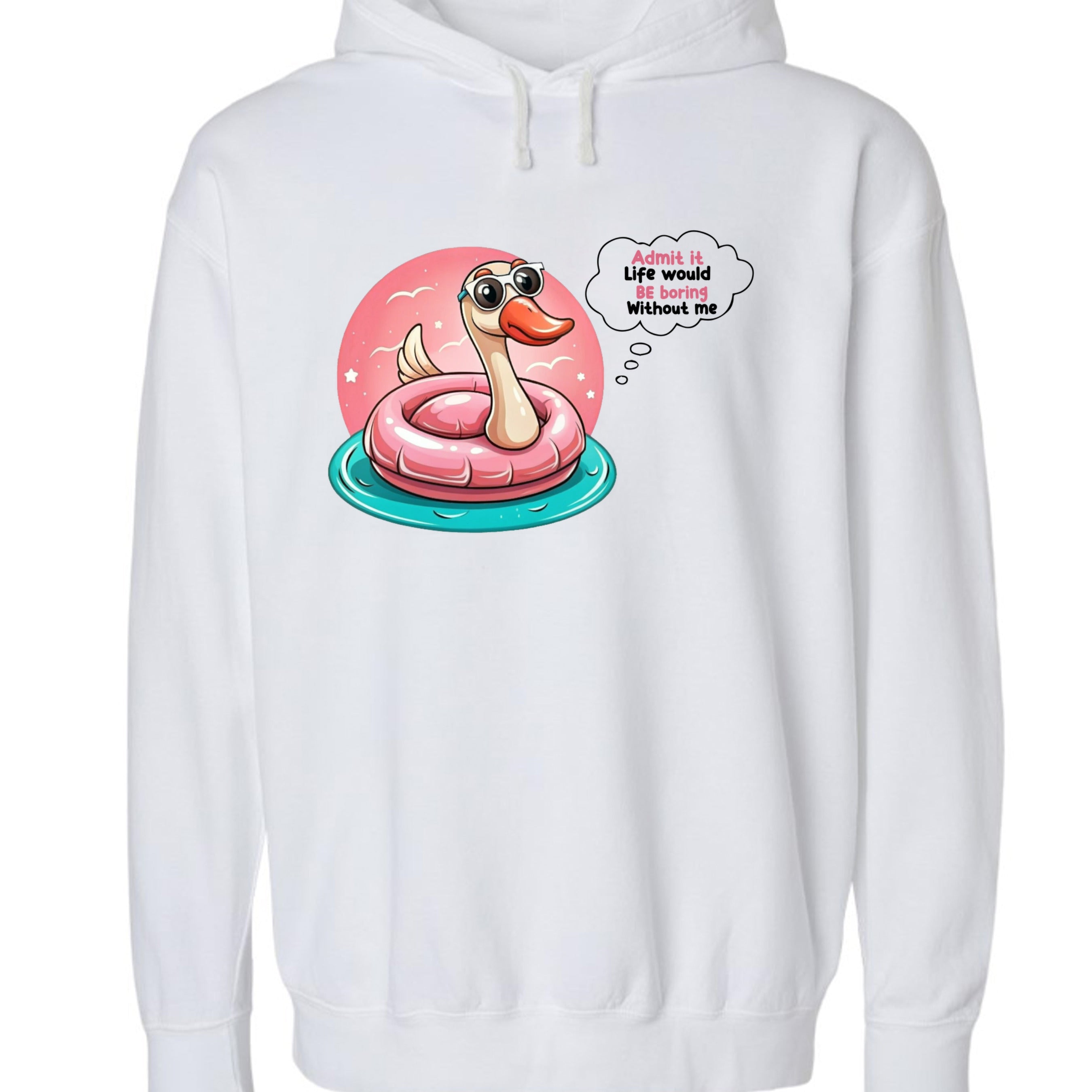 Funny Animal Admit It Hoodie - Comfort Colors Unisex Lightweight