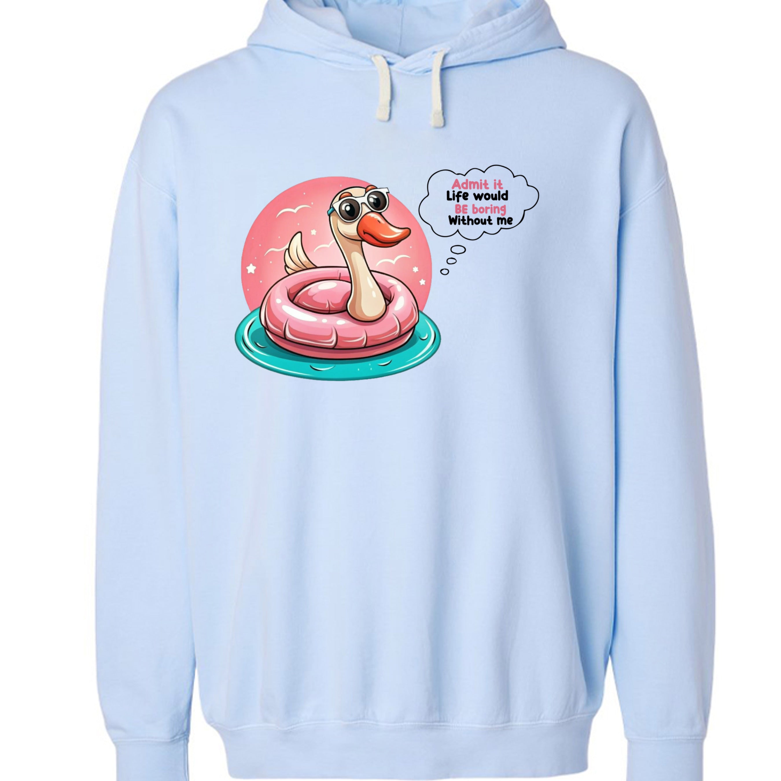 Funny Animal Admit It Hoodie - Comfort Colors Unisex Lightweight
