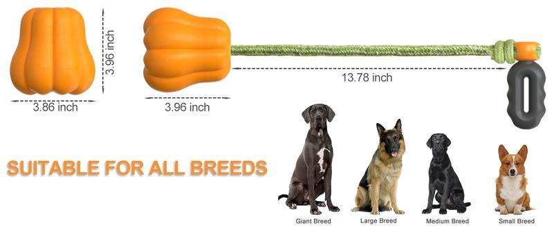 Indestructible Dog Rope Toy - Heavy Duty Fetch & Tug Toy for Aggressive Chewers
