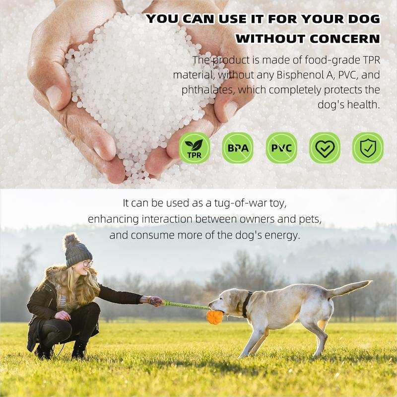 Indestructible Dog Rope Toy - Heavy Duty Fetch & Tug Toy for Aggressive Chewers
