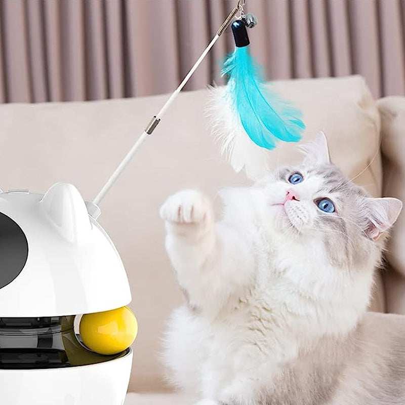 Automatic Laser Cat Toy with 360° Rotation - USB Rechargeable