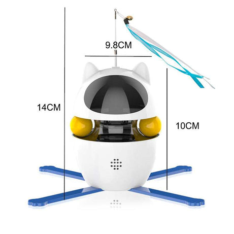 Automatic Laser Cat Toy with 360° Rotation - USB Rechargeable