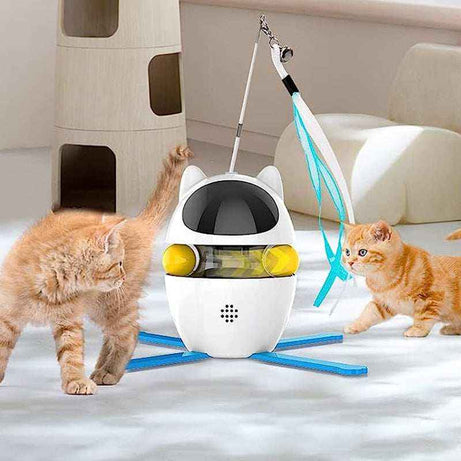 Automatic Laser Cat Toy with 360° Rotation - USB Rechargeable