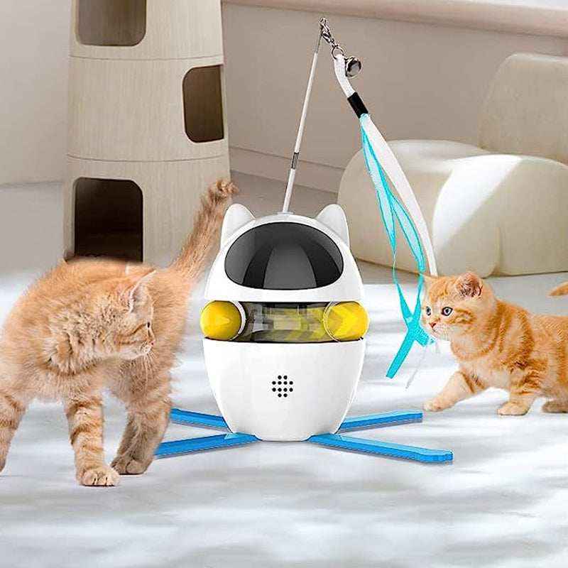 Automatic Laser Cat Toy with 360° Rotation - USB Rechargeable