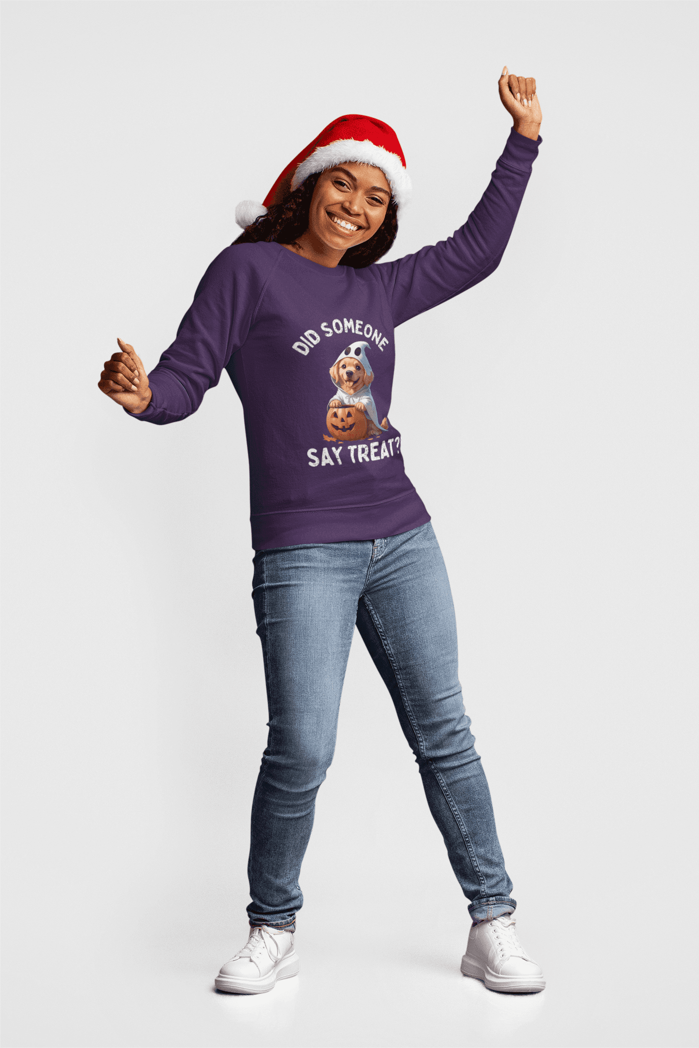 Halloween Dog Long Sleeve Tee - Unisex Pet Lover Shirt