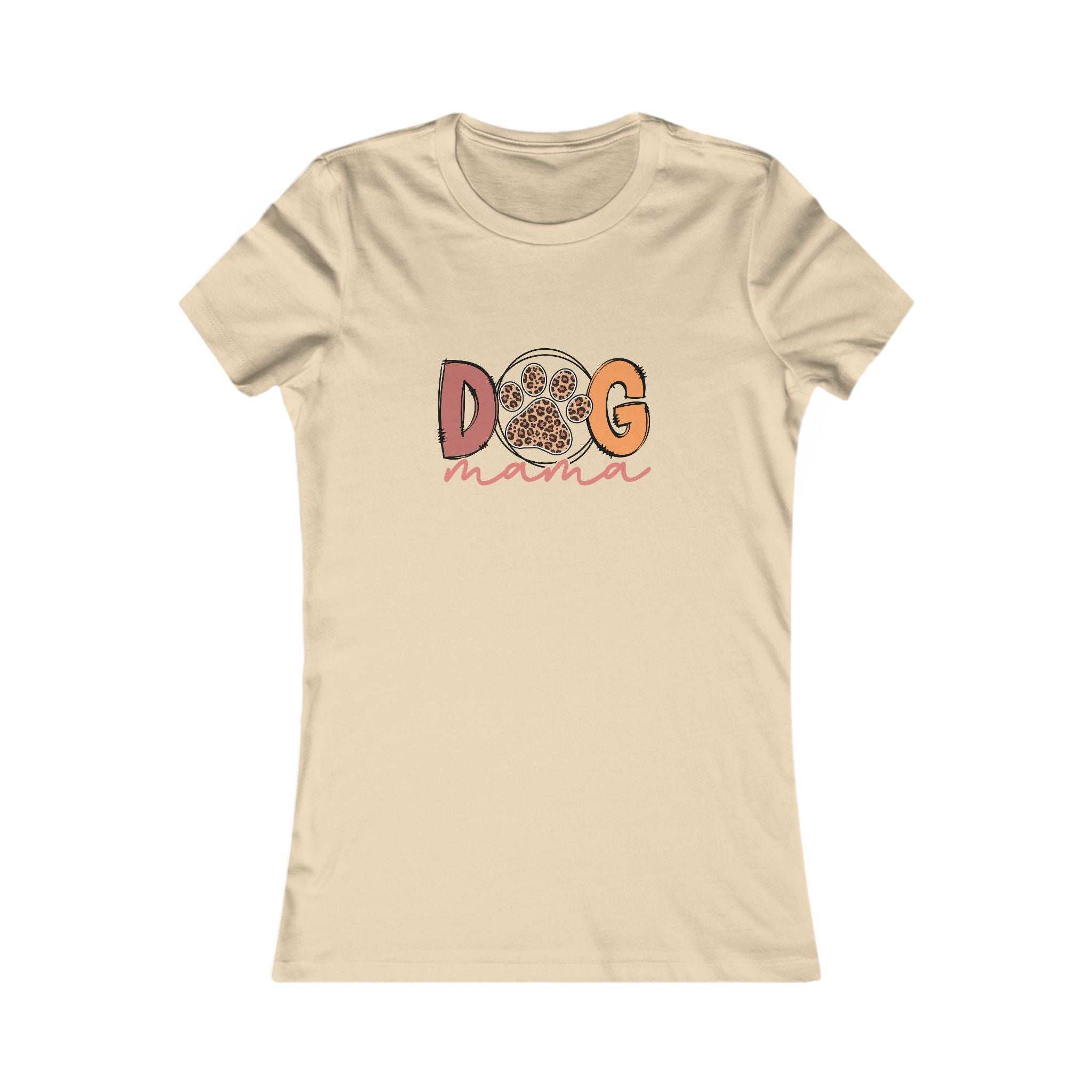 Dog Mama Tee - Women's Favorite Cute Dog Mom Shirt