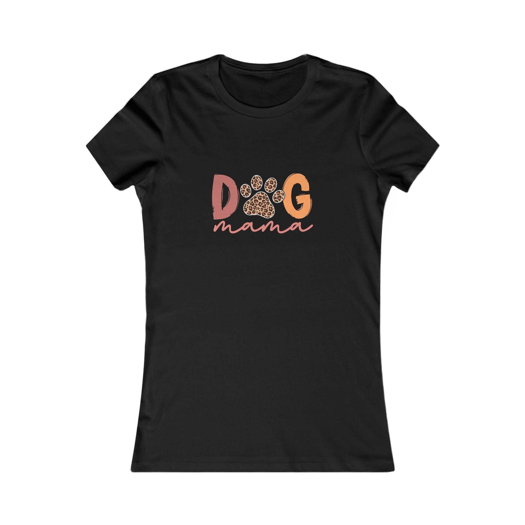 Dog Mama Tee - Women's Favorite Cute Dog Mom Shirt