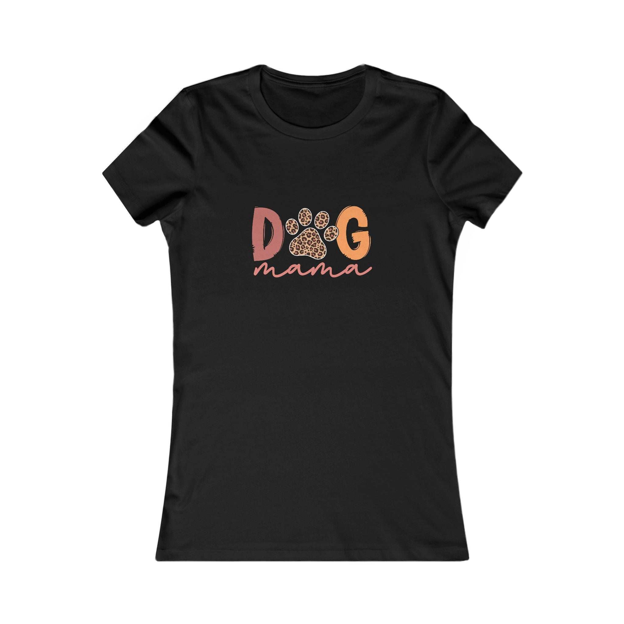 Dog Mama Tee - Women's Favorite Cute Dog Mom Shirt
