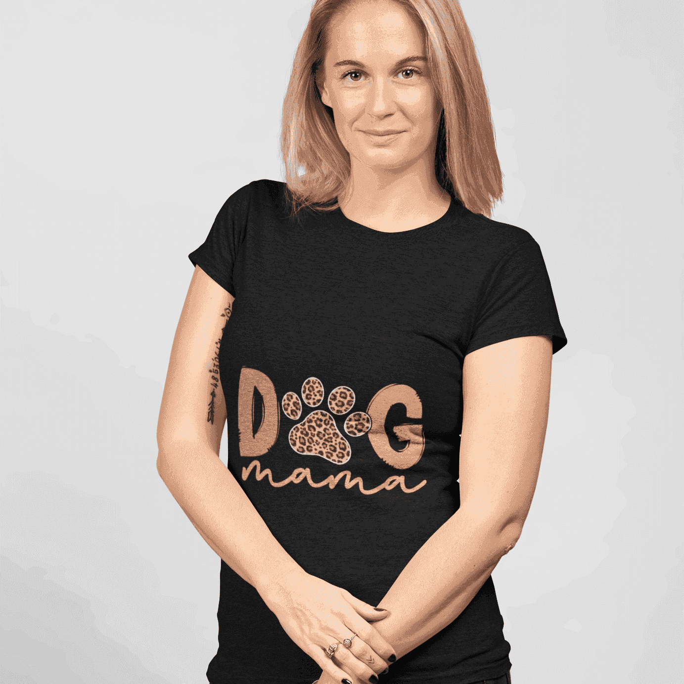 Dog Mama Tee - Women's Favorite Cute Dog Mom Shirt