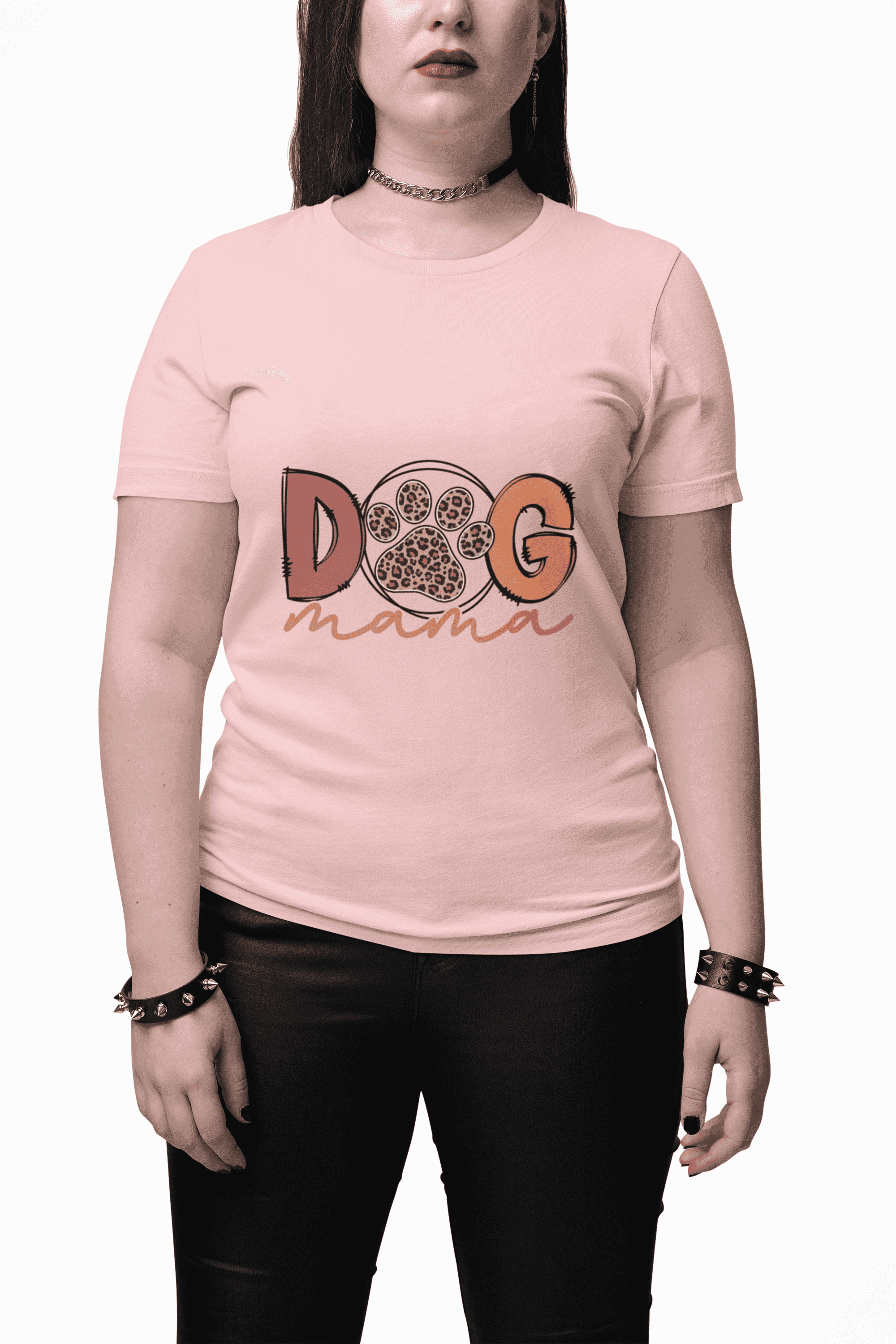 Dog Mama Tee - Women's Favorite Cute Dog Mom Shirt