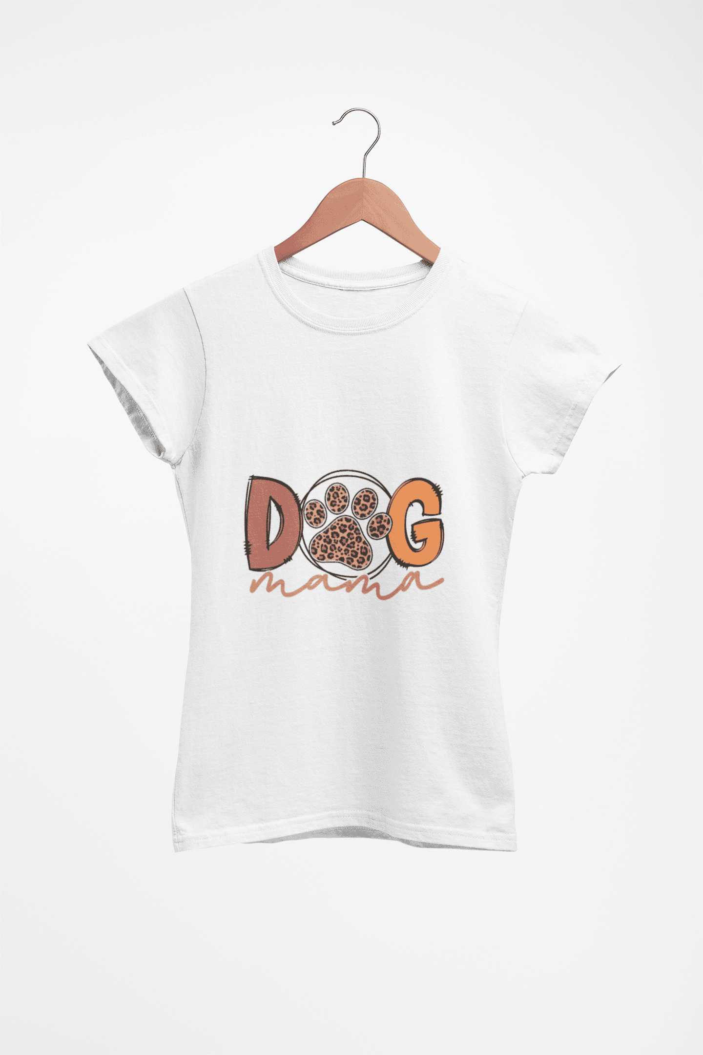 Dog Mama Tee - Women's Favorite Cute Dog Mom Shirt