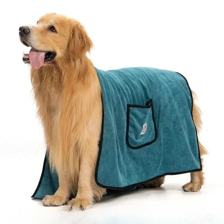 Pet Towel Dog Bathrobe Water Absorbent And Quick Drying Cleaning