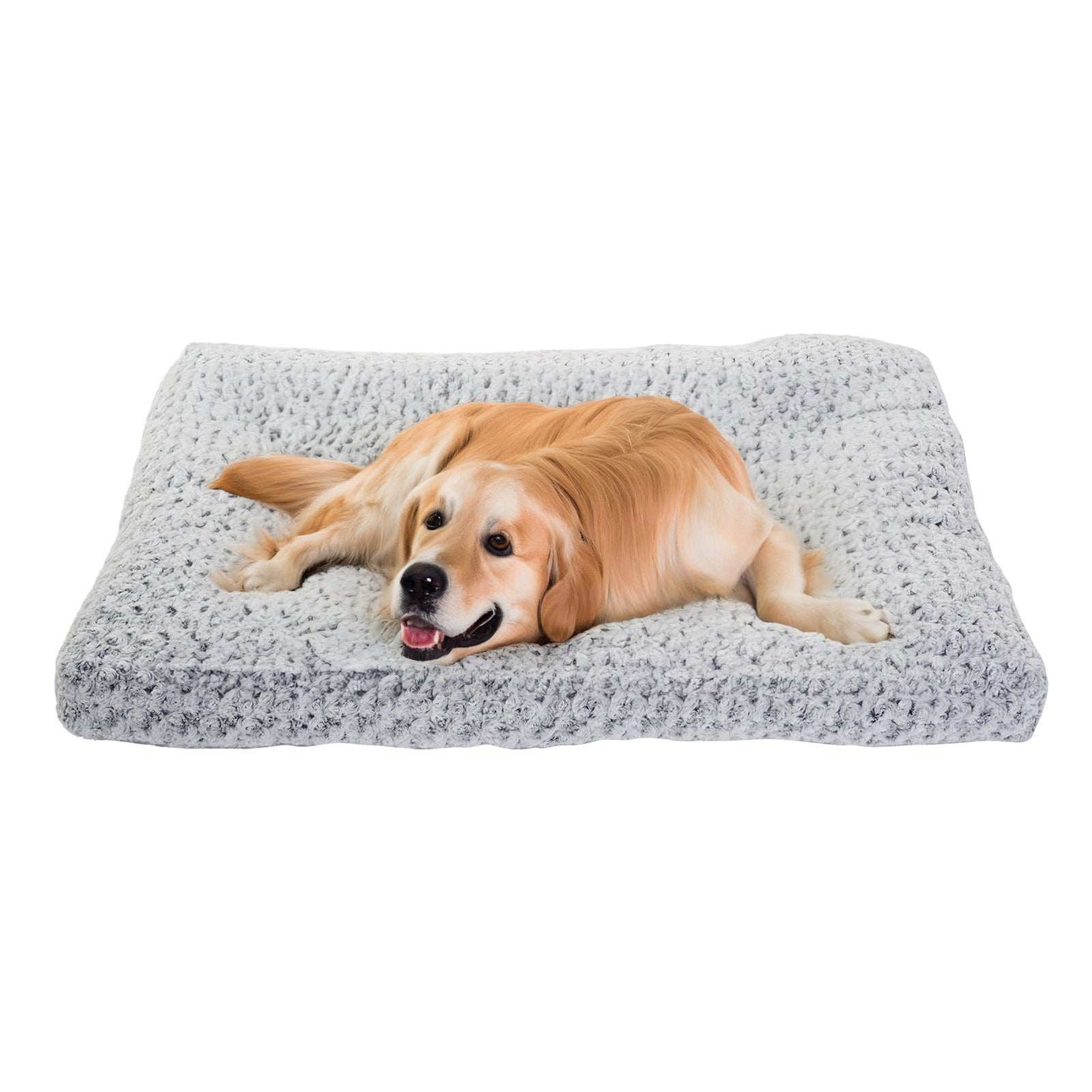 Dog Crate Bed Pad - Rose Velvet Circle