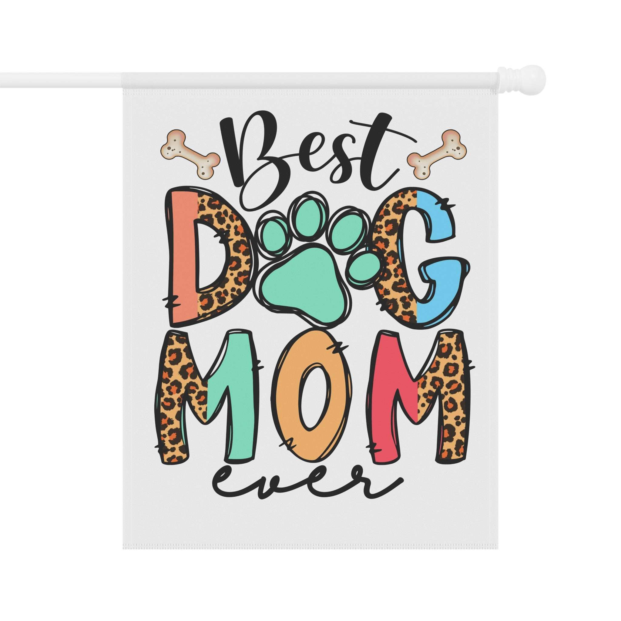 Dog Mom Garden Flag - Home and Garden Decoration