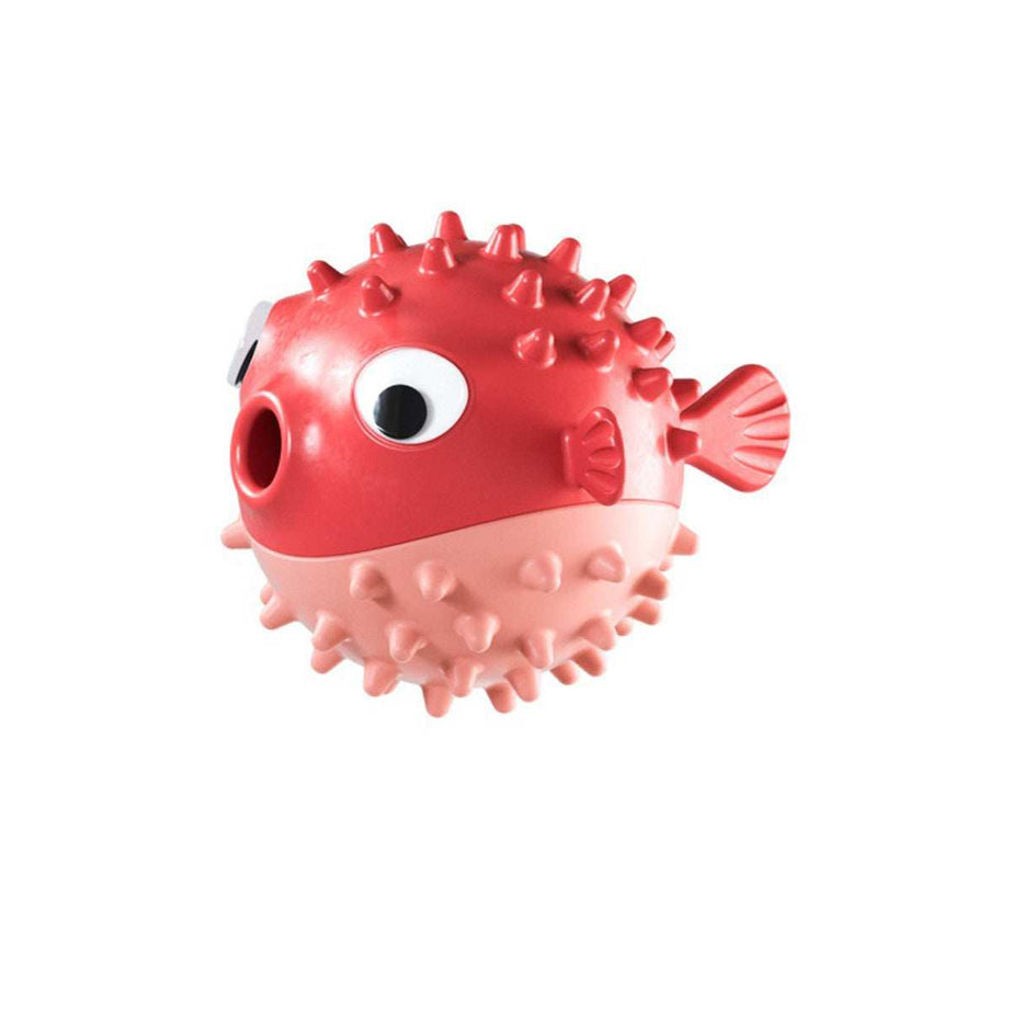 Fish-Shaped Dog Chew Toy - Squeaky Dental Toy for Aggressive Chewers All Sizes