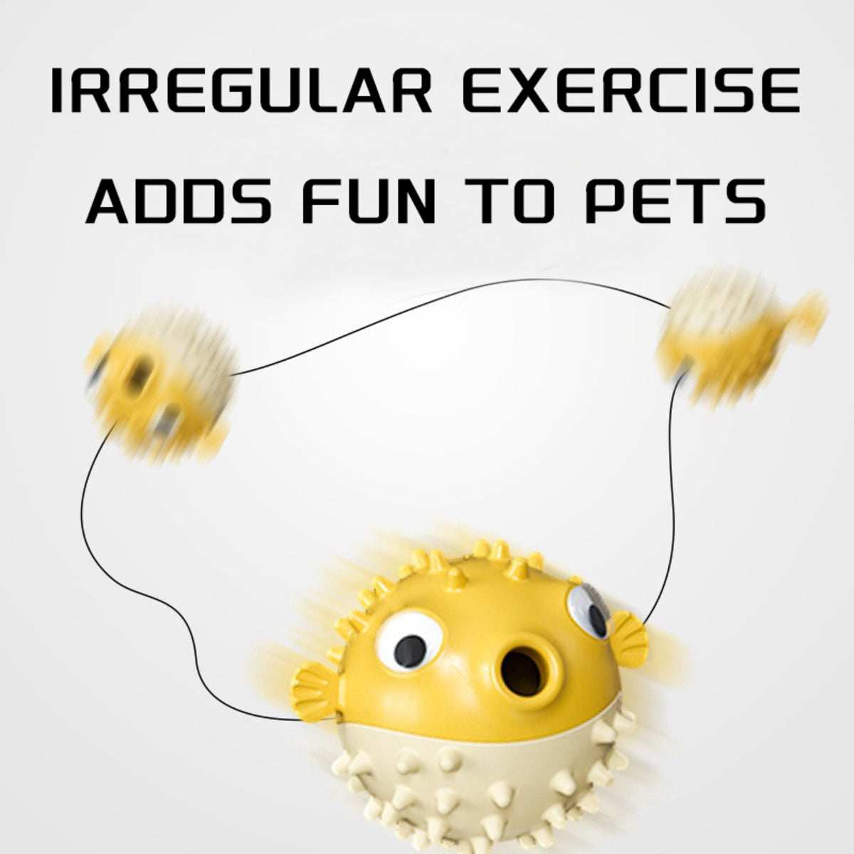 Fish-Shaped Dog Chew Toy - Squeaky Dental Toy for Aggressive Chewers All Sizes