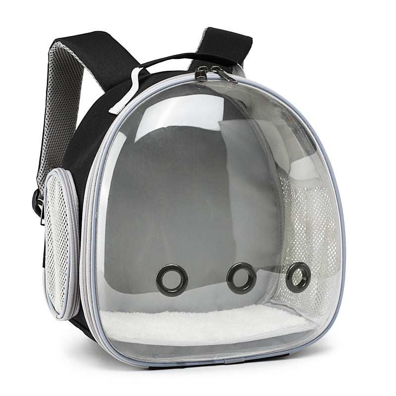 Small Animal Transparent Pet Carrier Backpack