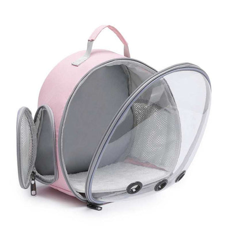 Small Animal Transparent Pet Carrier Backpack