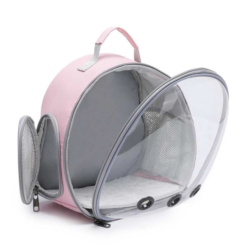 Small Animal Transparent Pet Carrier Backpack