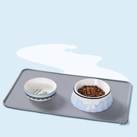 Washable Non-Slip Pet Feeding Mat for Dogs and Cats