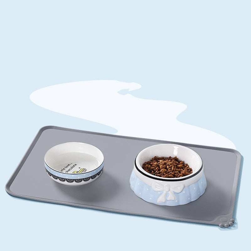 Washable Non-Slip Pet Feeding Mat for Dogs and Cats