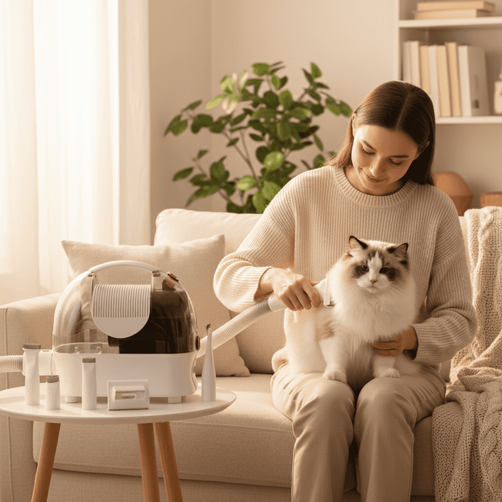 Pet Grooming Vacuum for Shedding Season - 6 Professional Tools