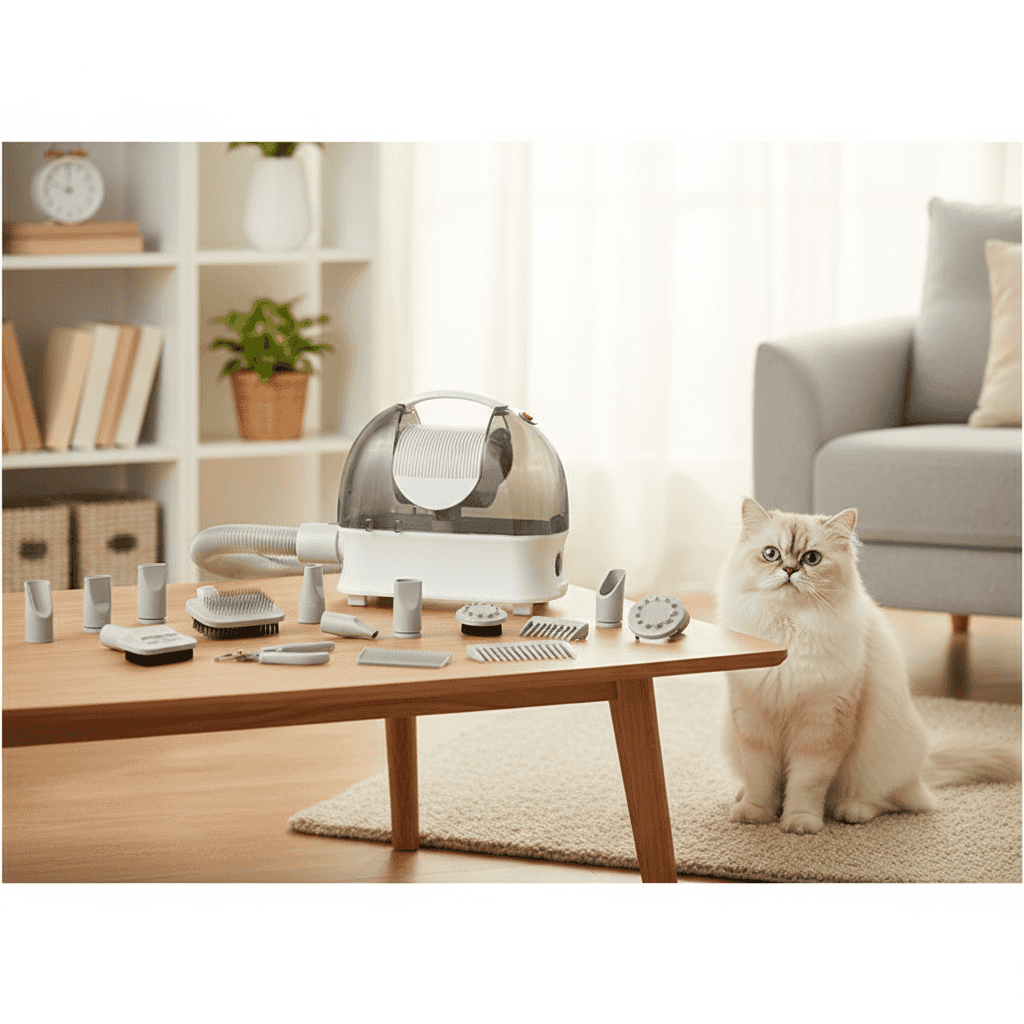 Pet Grooming Vacuum for Shedding Season - 6 Professional Tools