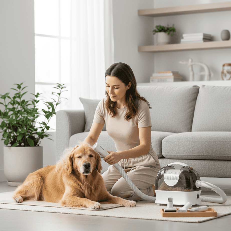 Pet Grooming Vacuum for Shedding Season - 6 Professional Tools